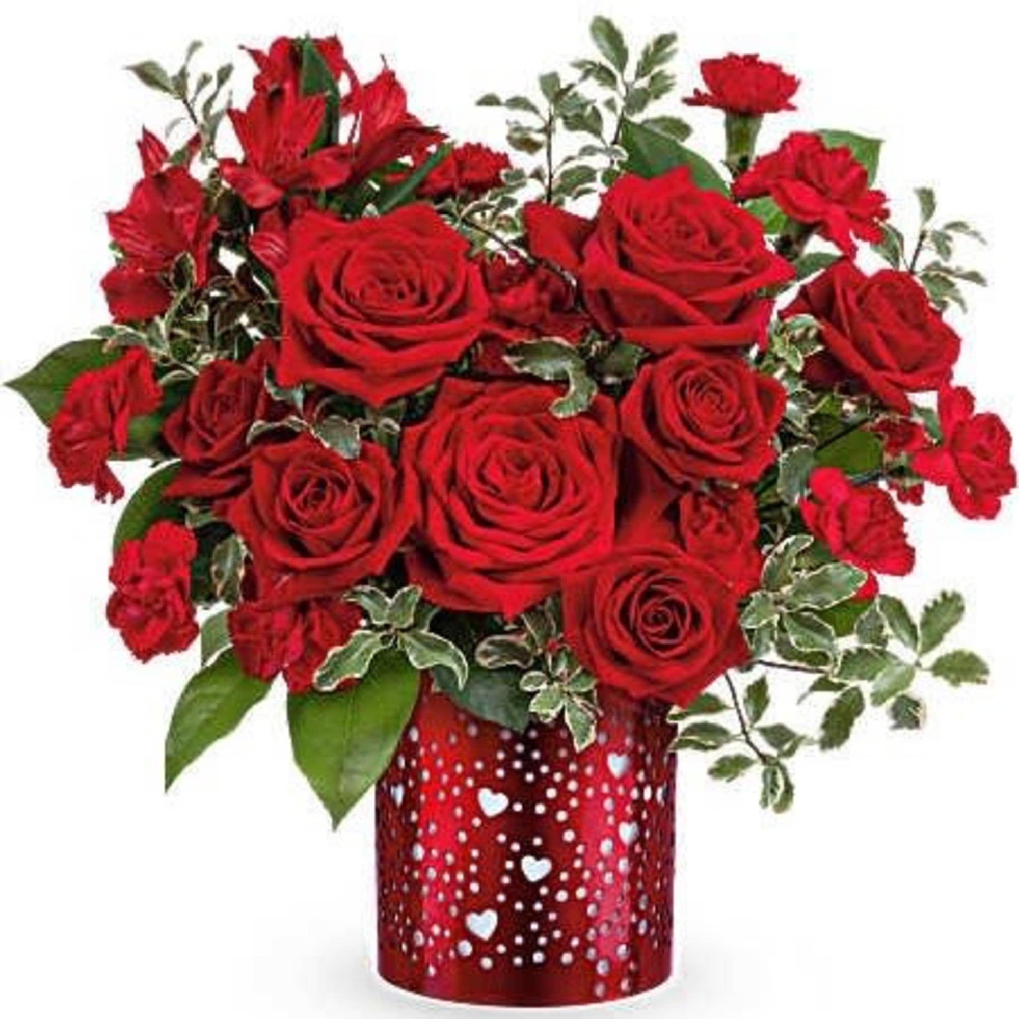 Let your love shine with Teleflora's I Heart You Bouquet, featuring a