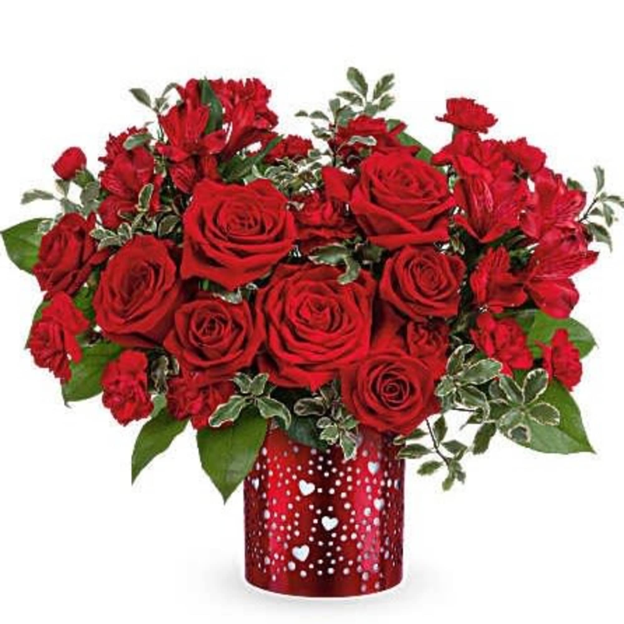 Let your love shine with Teleflora's I Heart You Bouquet, featuring a