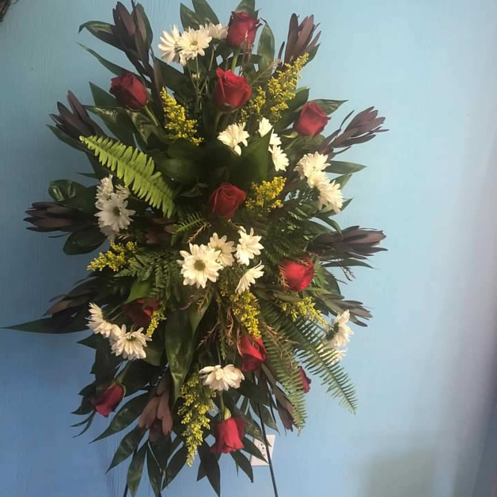 Mix of beautiful flowers to send in remembrance. We will design accordingly.