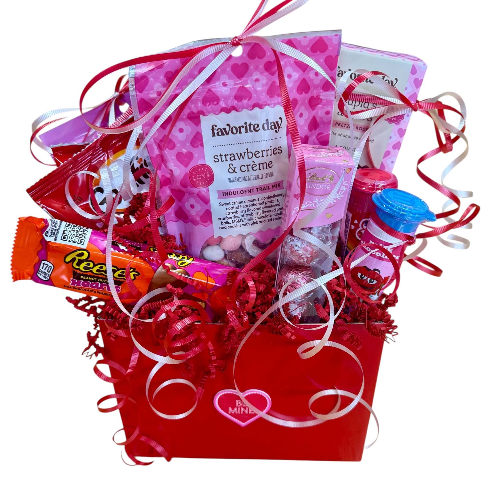 Includes a variety of treats and candy to make someone's day a