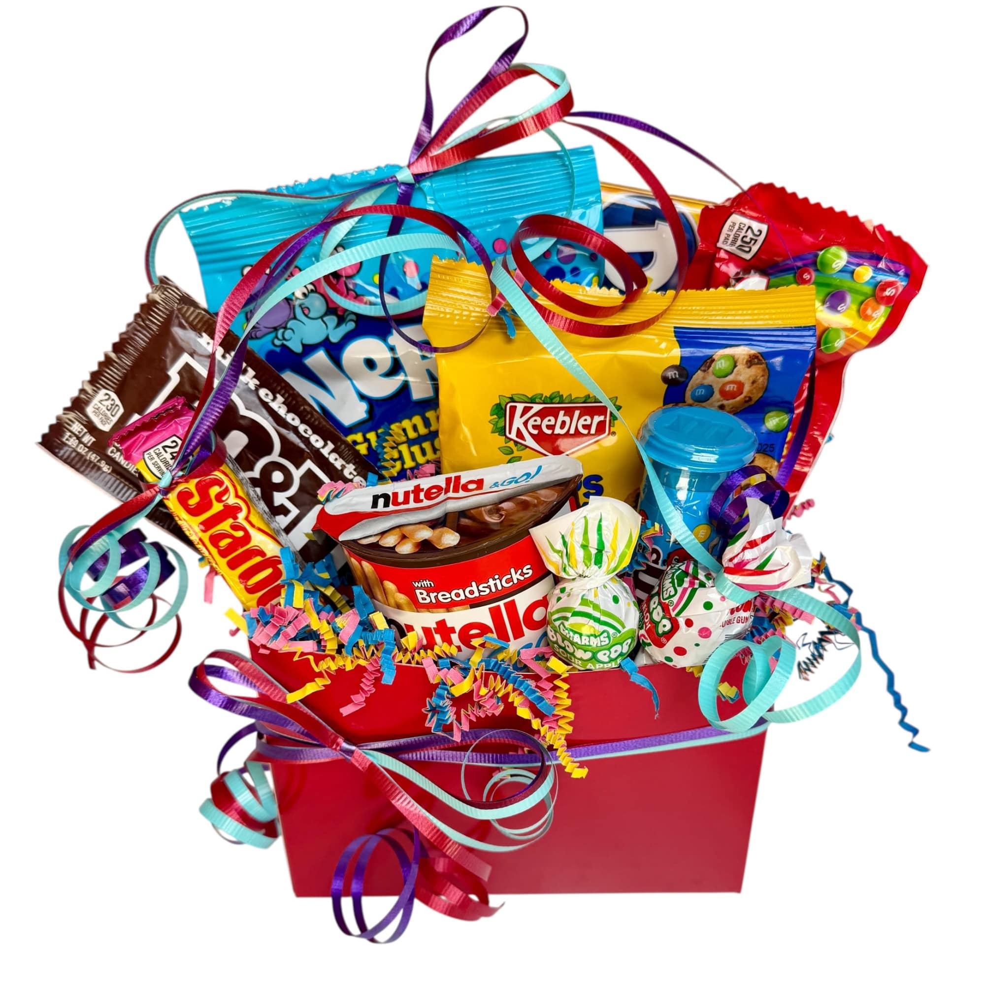 Snack attack includes a variety of treats and candy to make someone's
