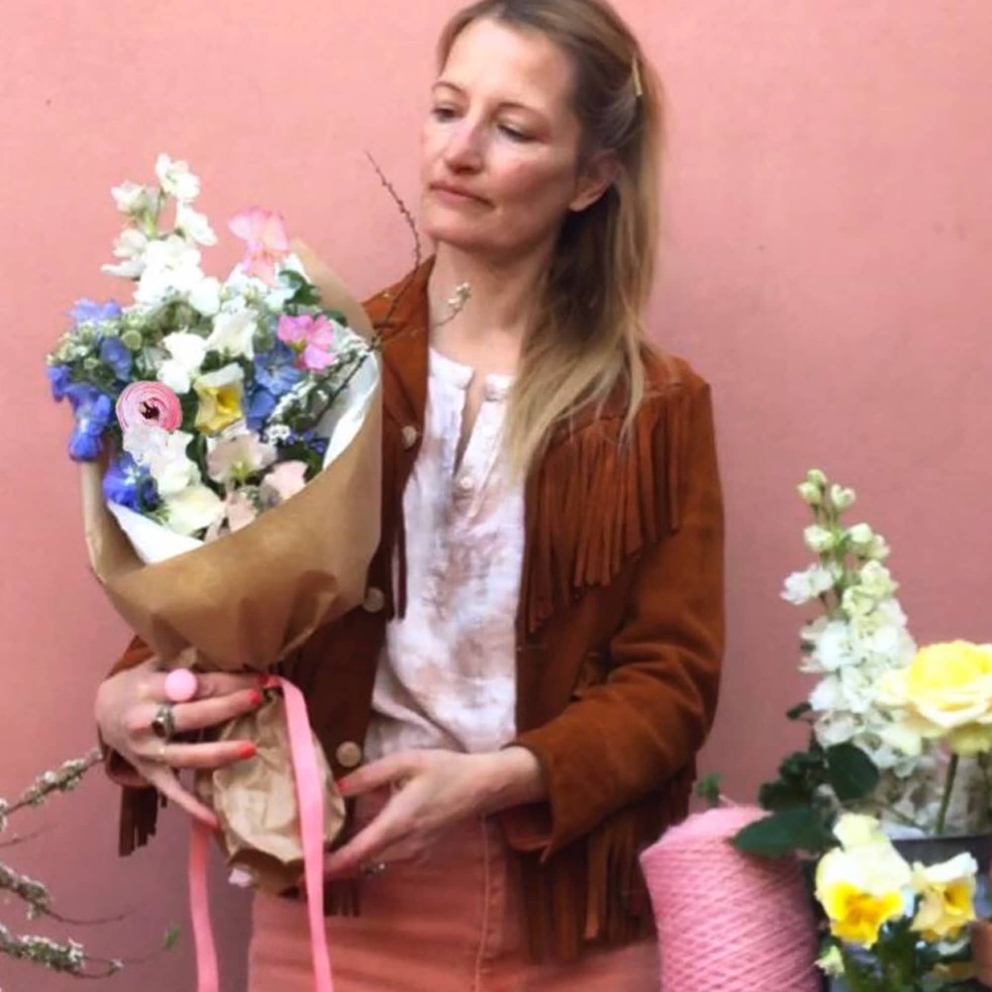 A bundle of stems carefully selected, as natural and beautiful looking as