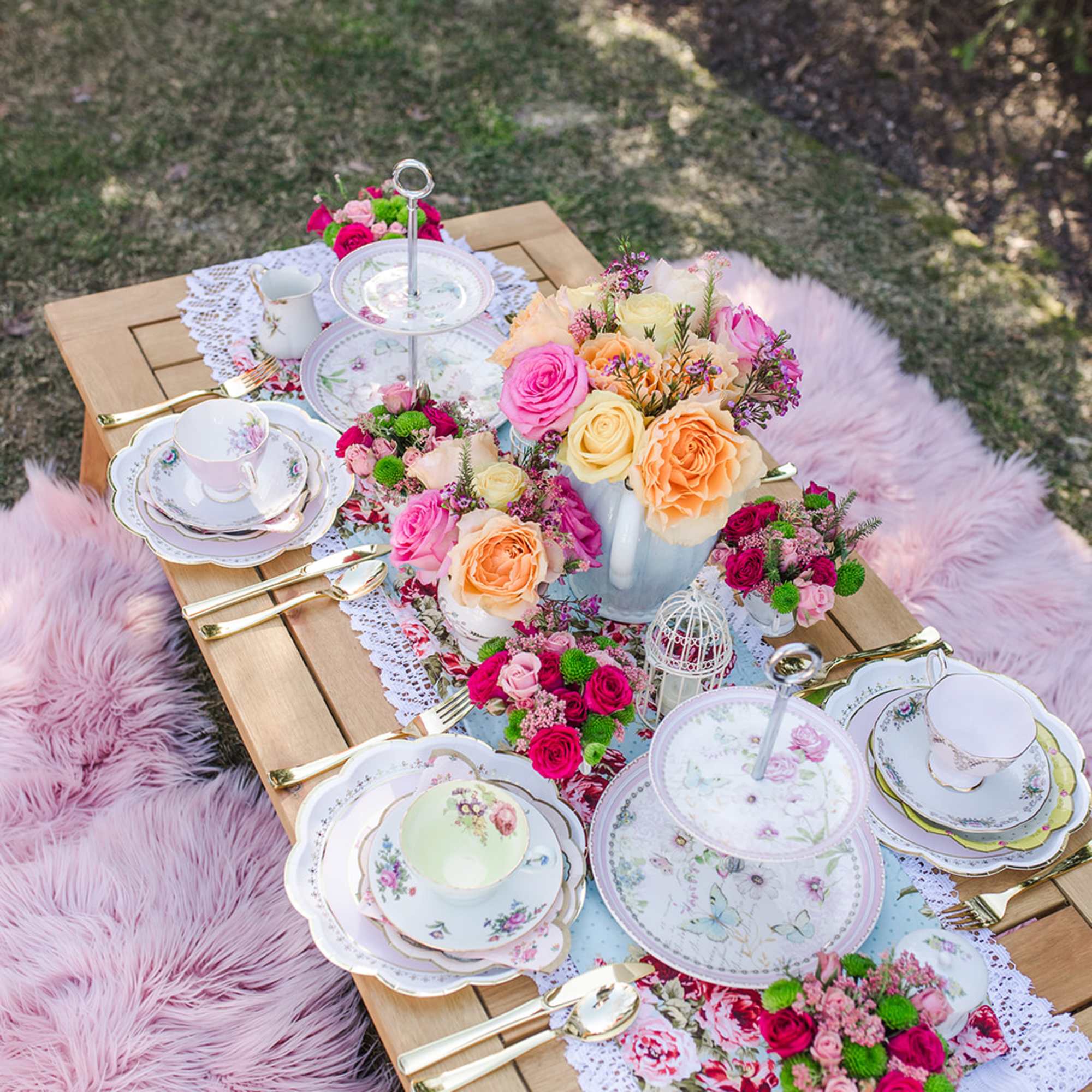 This arrangement was such a hit at a sweet tea party we