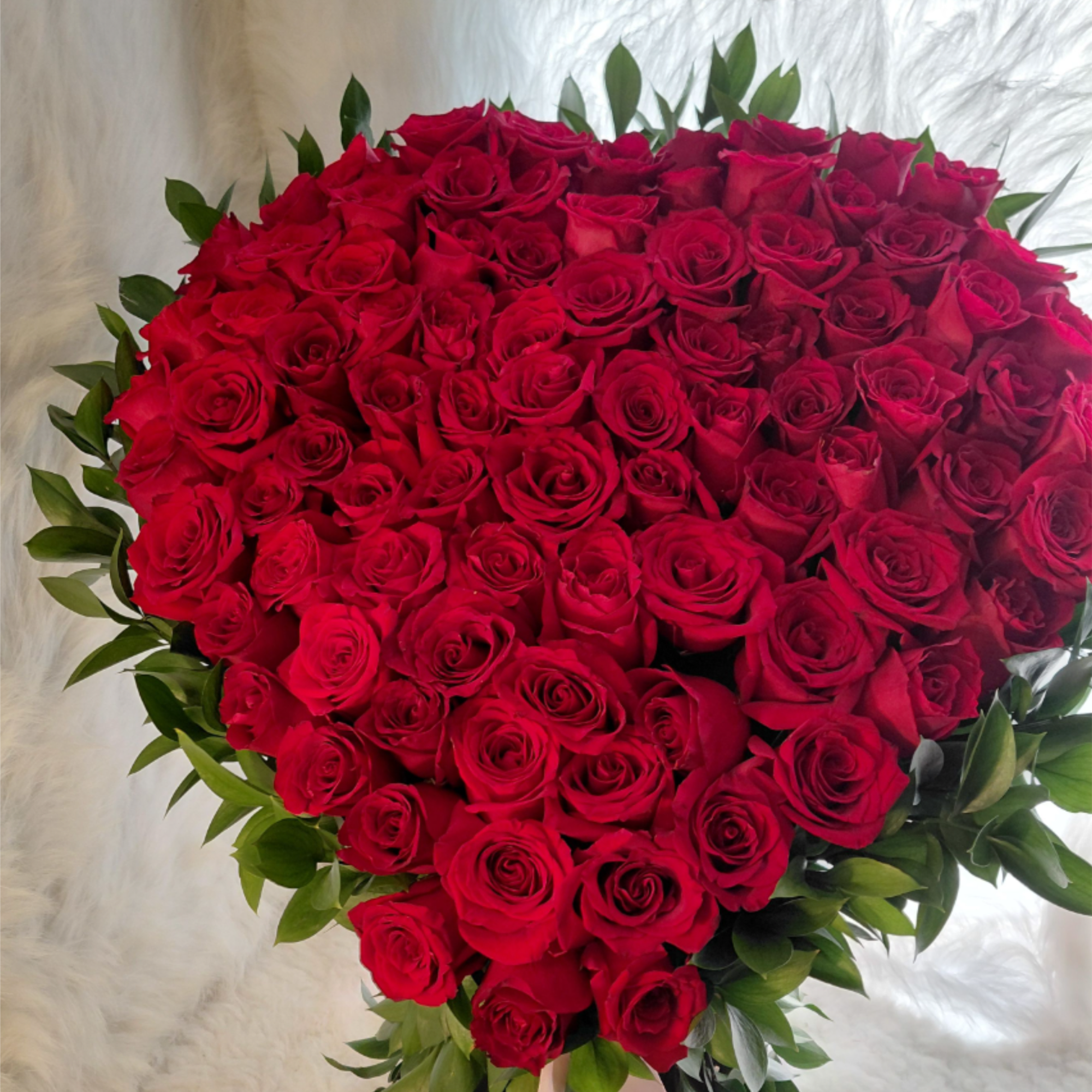 Ramo grande en tendencia. Un ramo muy bonito y elegante es uno