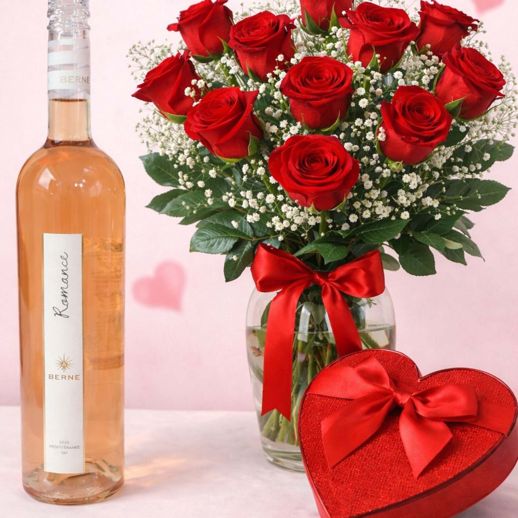 Turn up the romance with this stunning Valentine&rsquo;s Day gift! This package