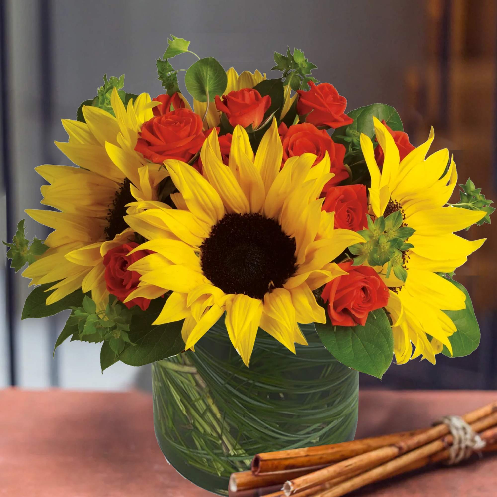 Whoever receives this stunning bouquet is sure to be bowled over by