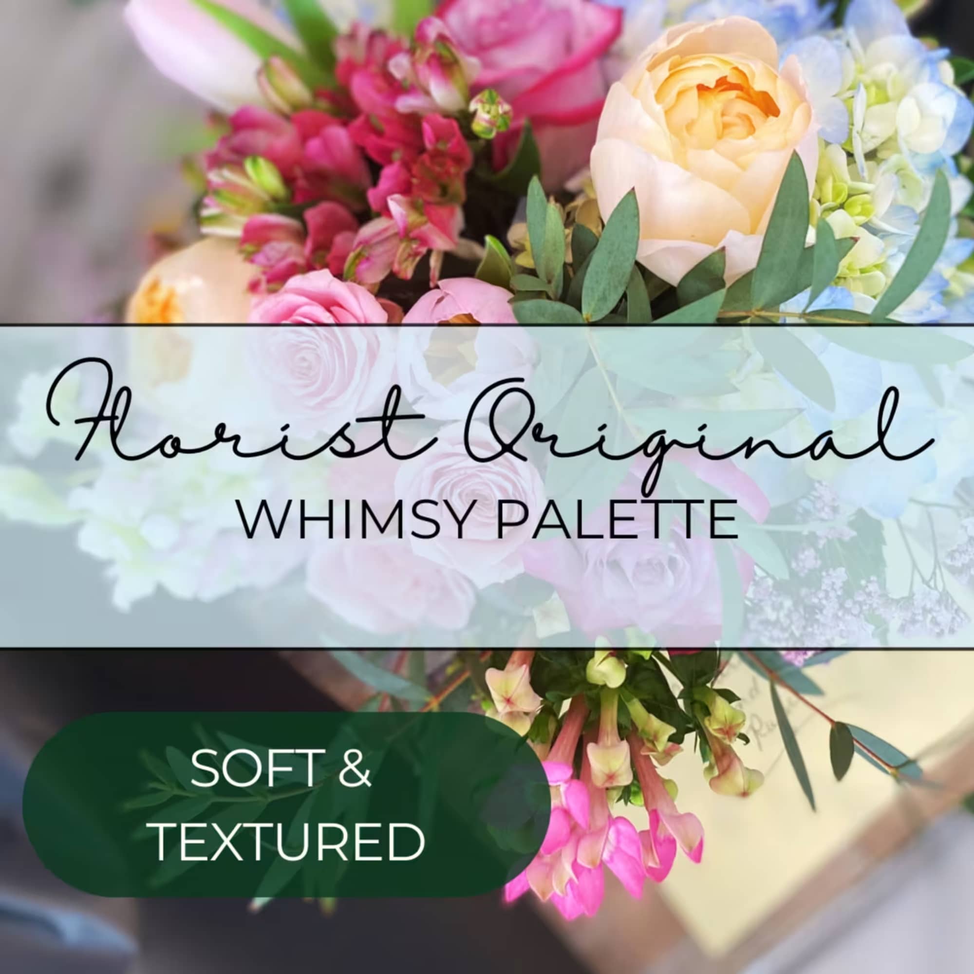 Florist Original Whimsy Palette

Embrace the art of spontaneity with our "Florist Original"