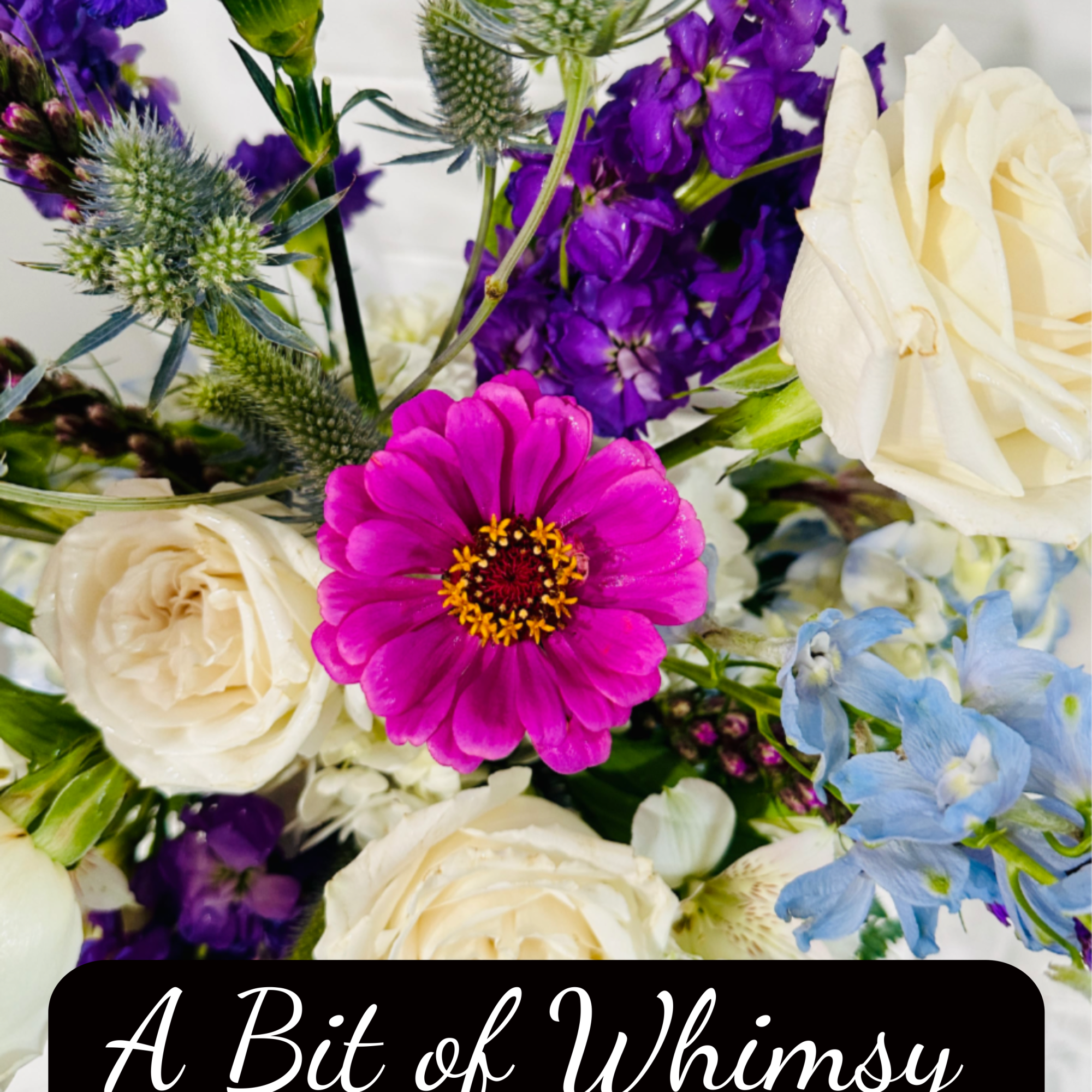 For those who love a more whimsical look to their floral arrangements.