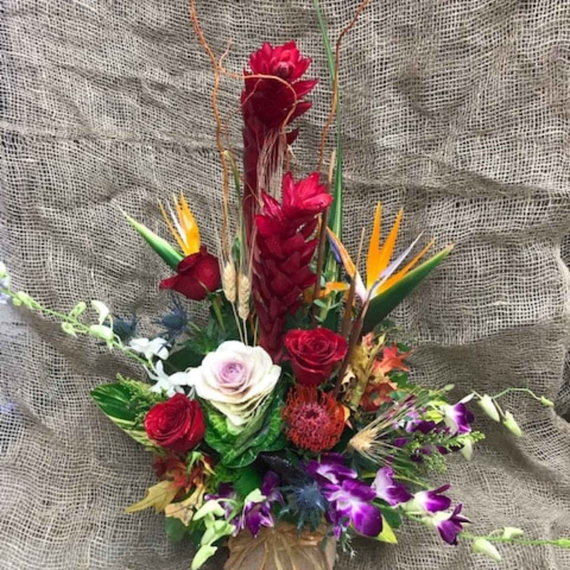 Aloha Arrangement in Los Angeles, CA | Mahalo Flowers
