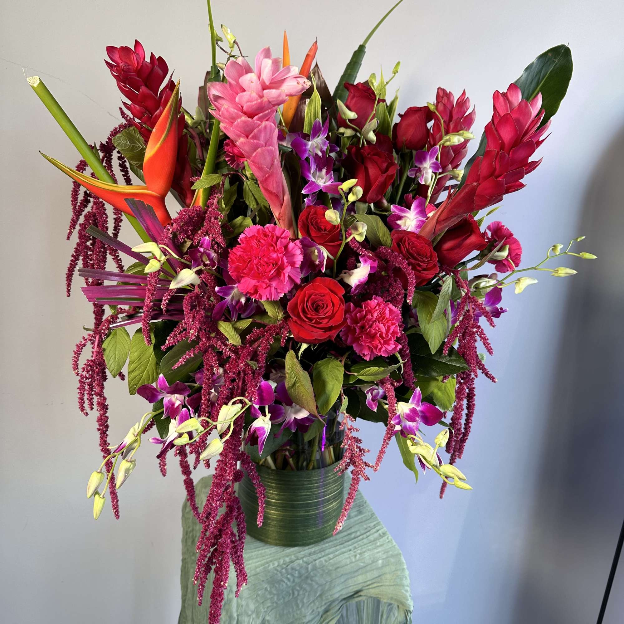 Transform your space with the vibrant beauty of tropical flowers. From stunning