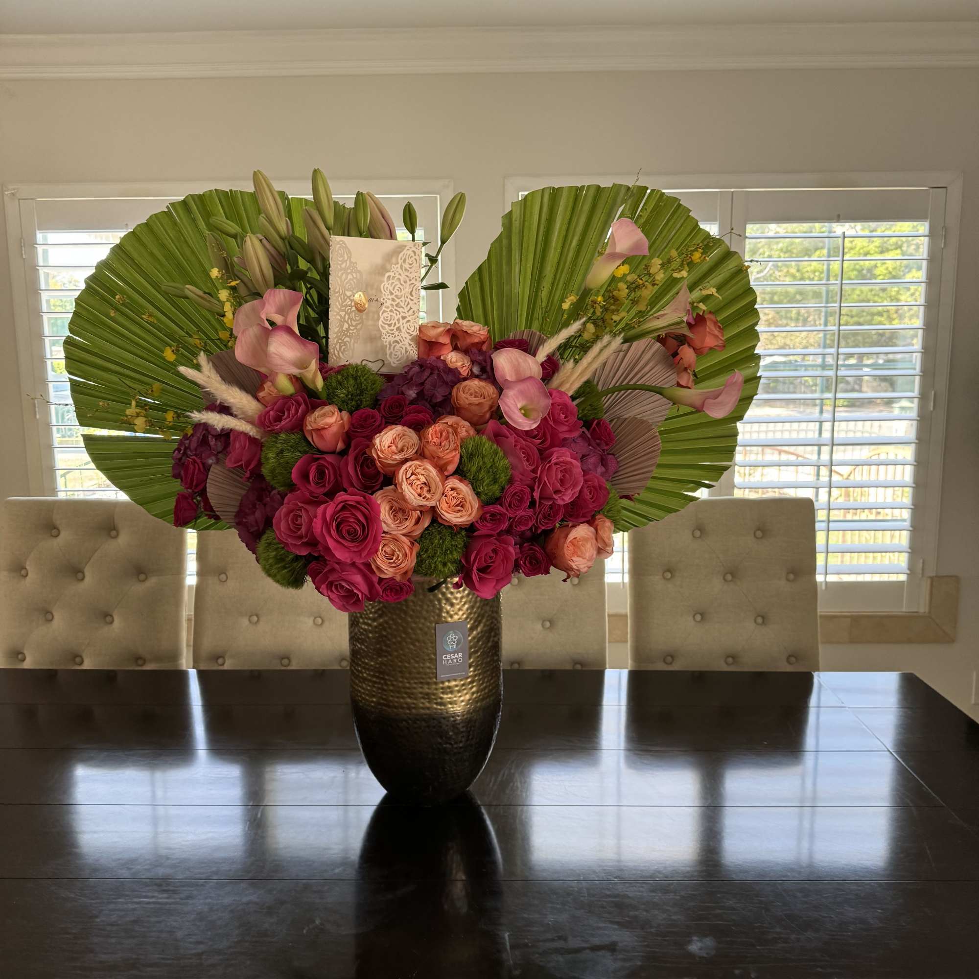 Tall colorful Arrangement. 