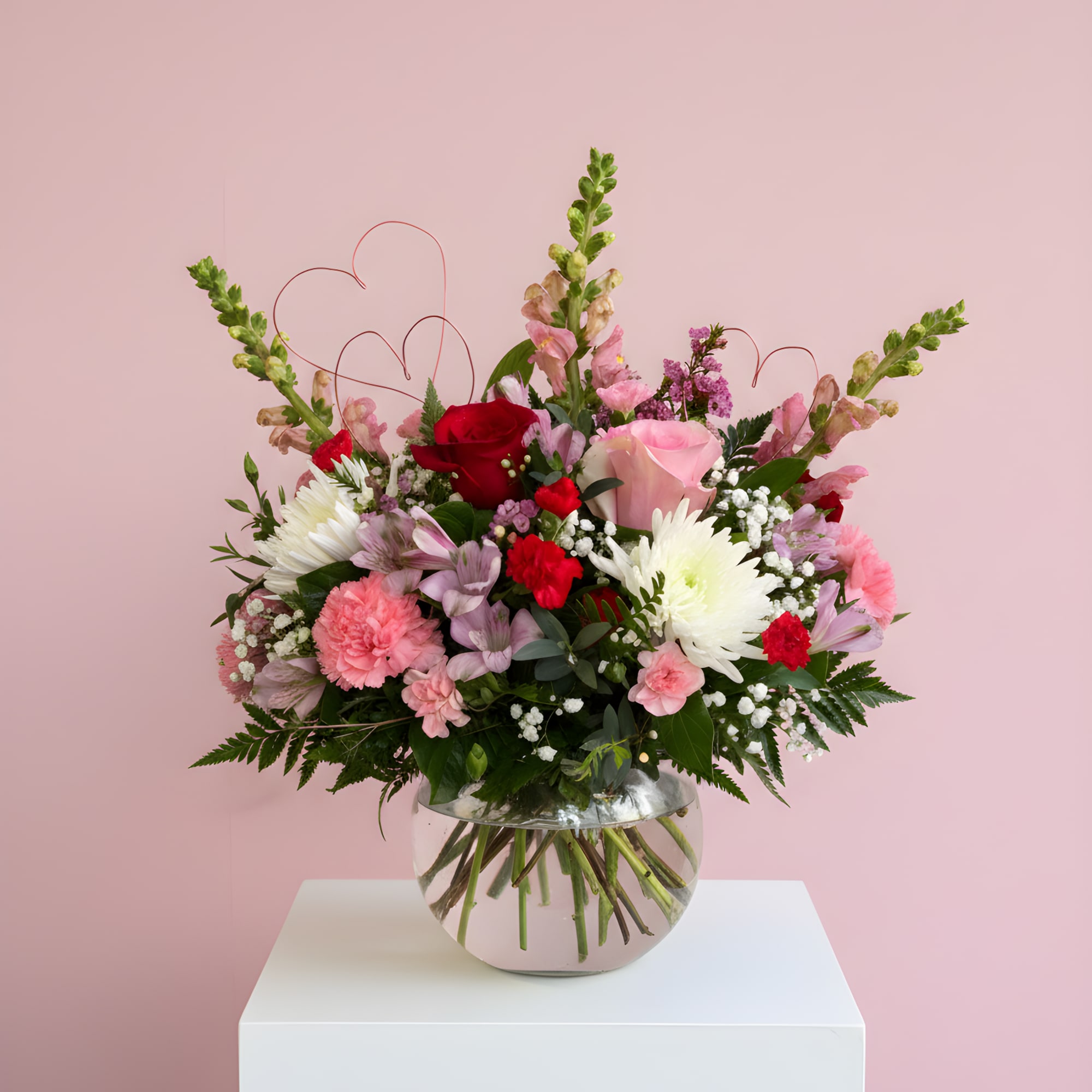 This arrangement is a stunning display of elegance and refinement that showcases