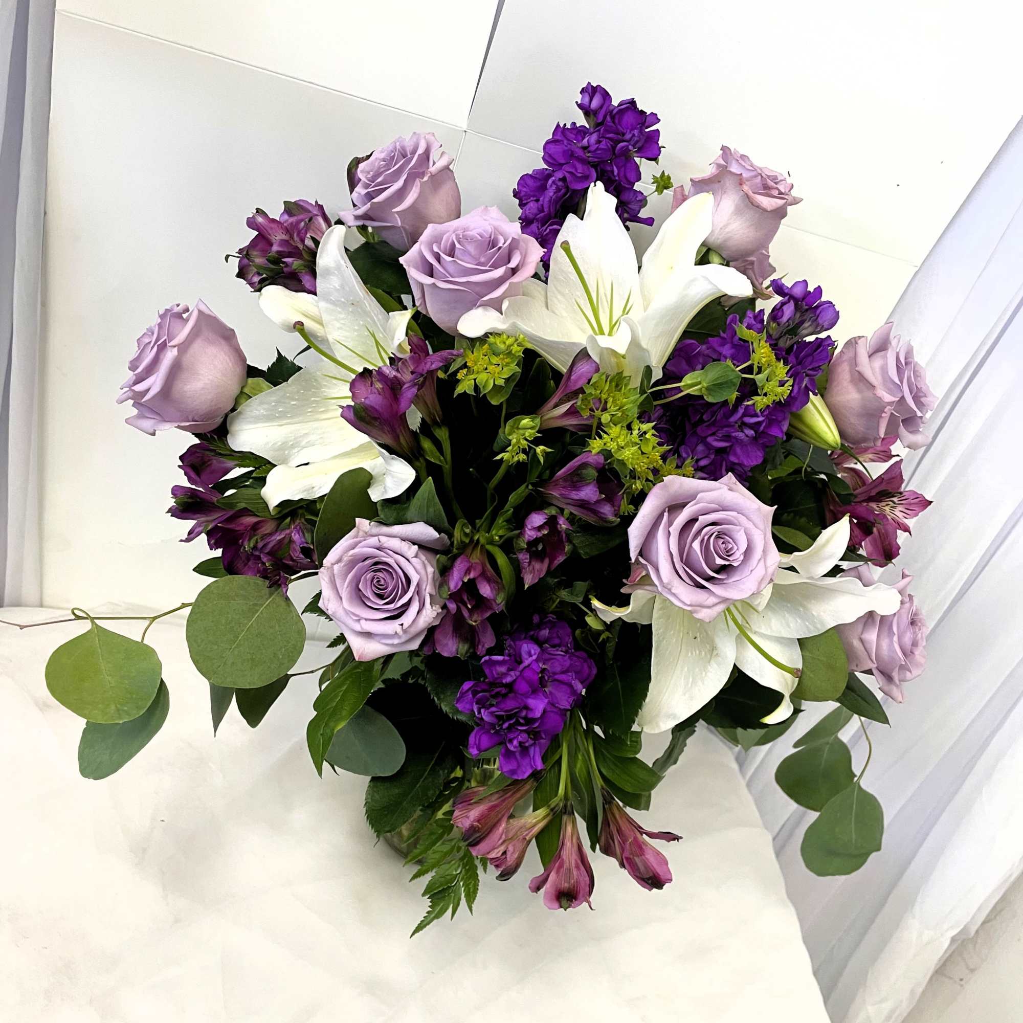 Purple arrangement 