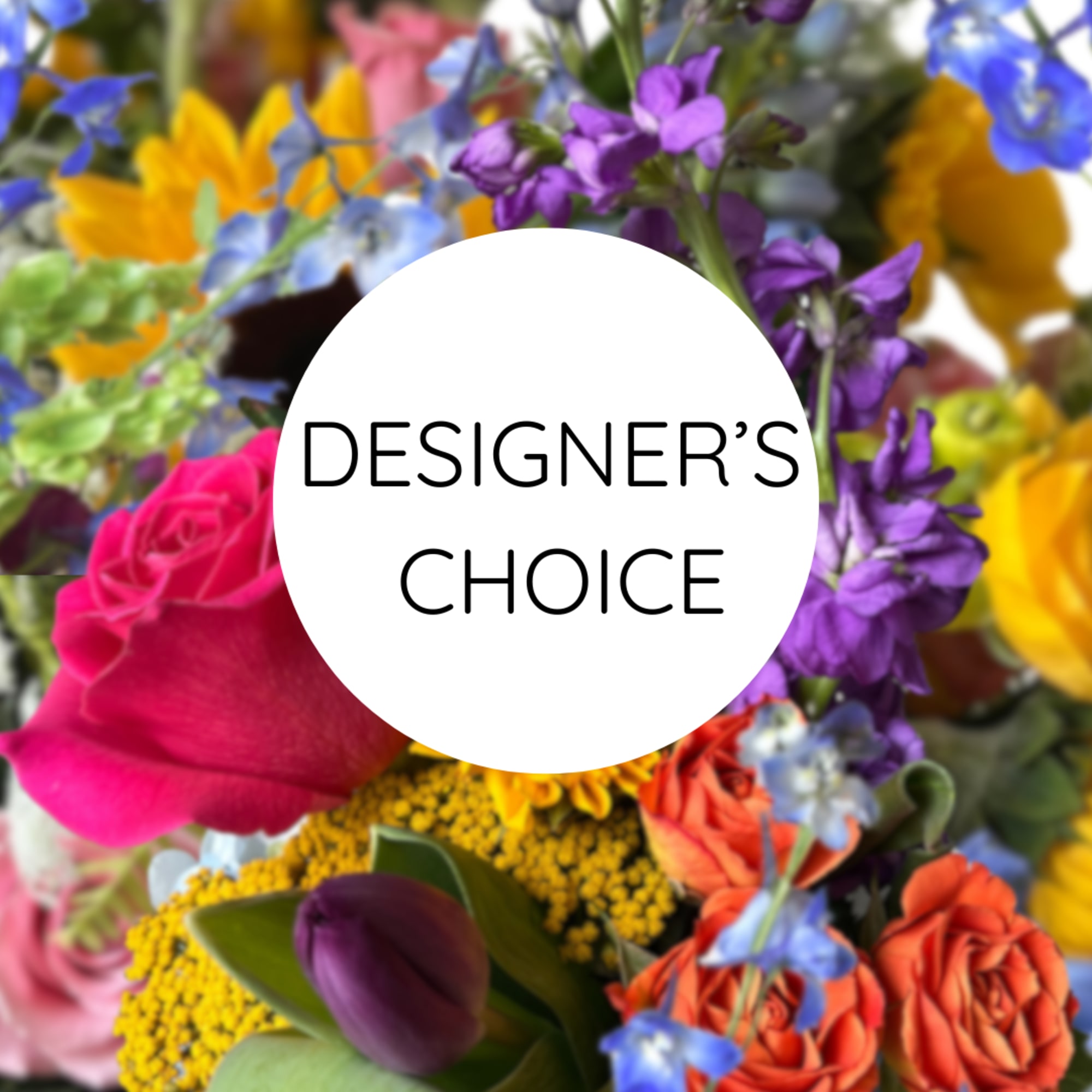 Let our talented designer make a beautiful bright arrangement with fresh and
