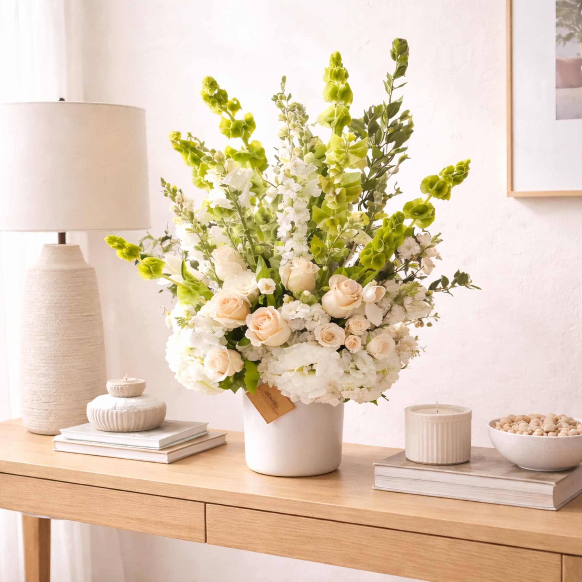 Sweet Comfort Arrangement &ndash; A Peaceful Touch of Elegance
The Sweet Comfort Arrangement