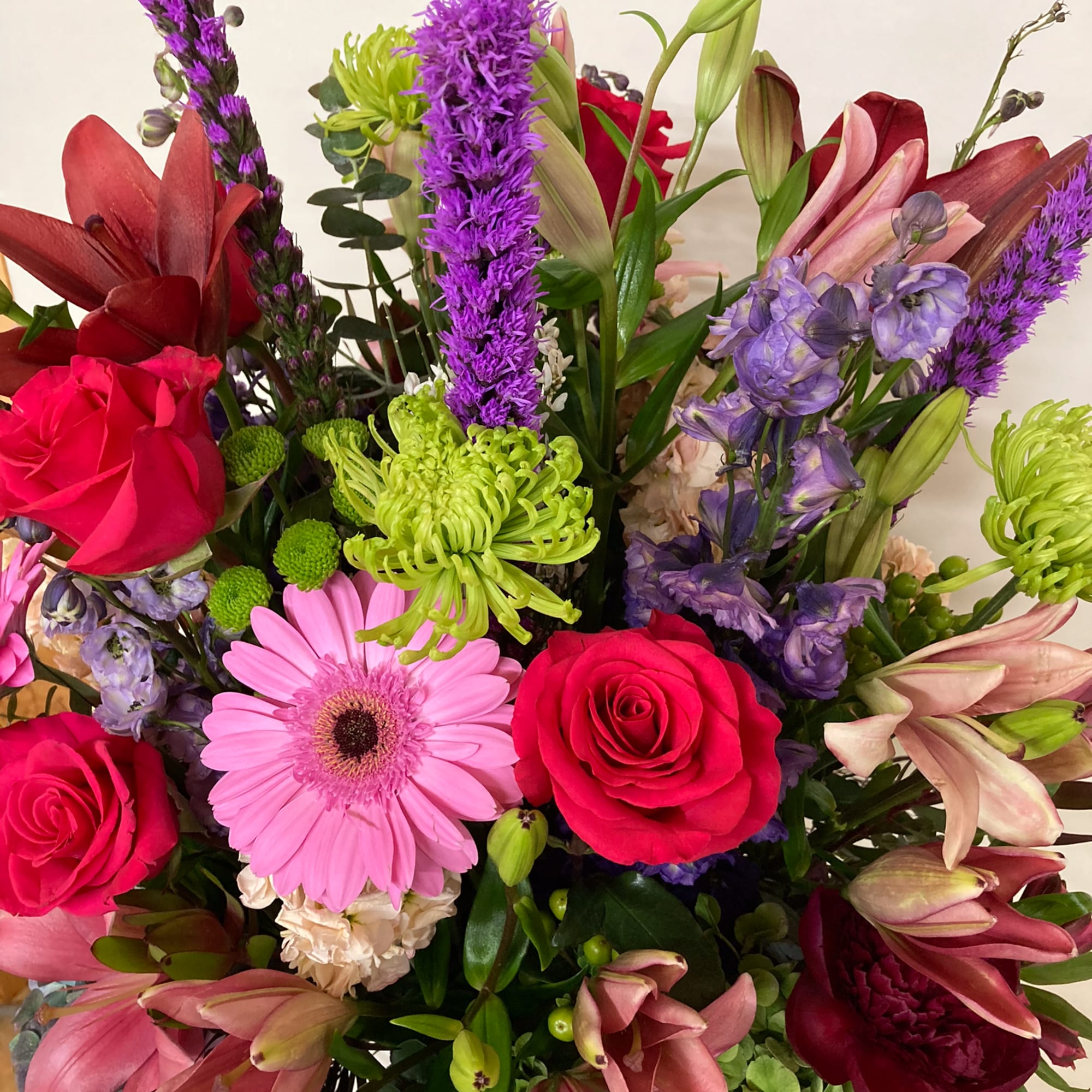 A myriad of colors, a myriad of flowers, spin a fantastic bouquet