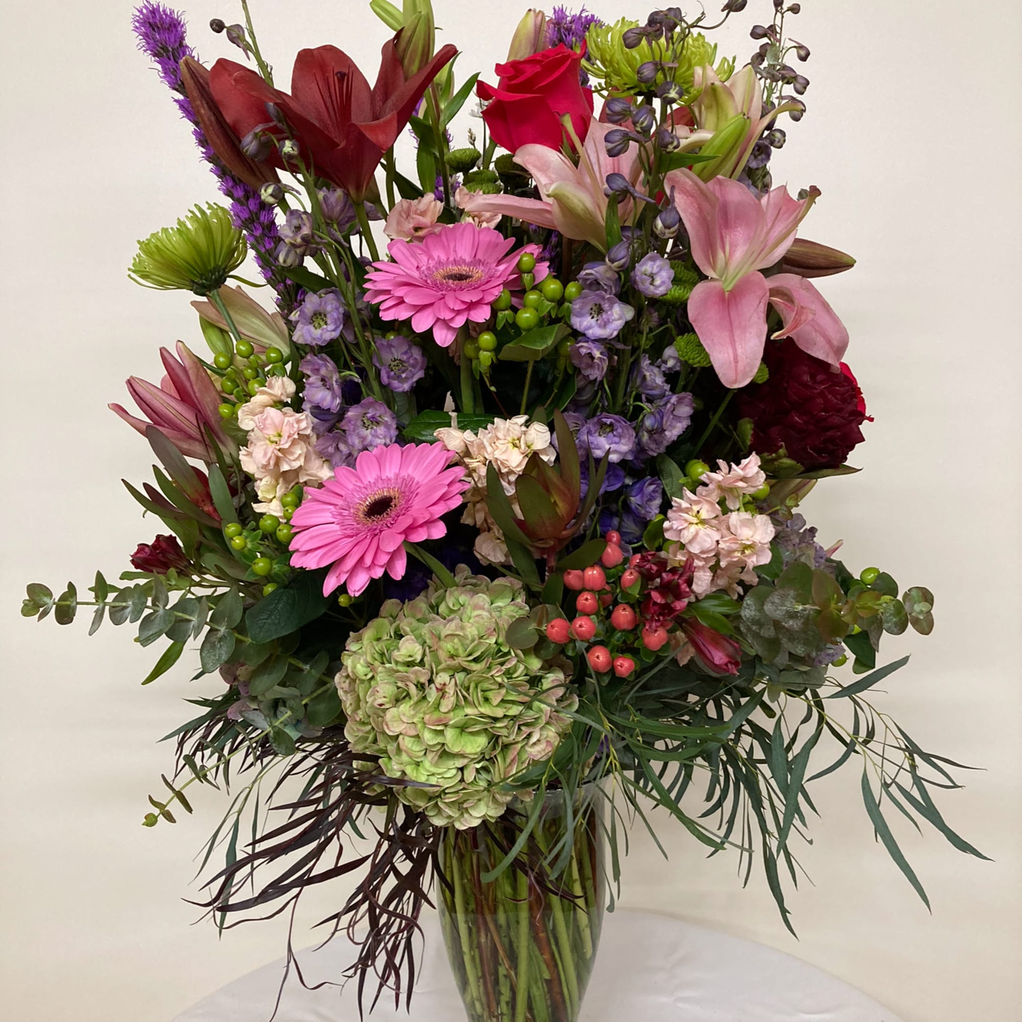 A myriad of colors, a myriad of flowers, spin a fantastic bouquet