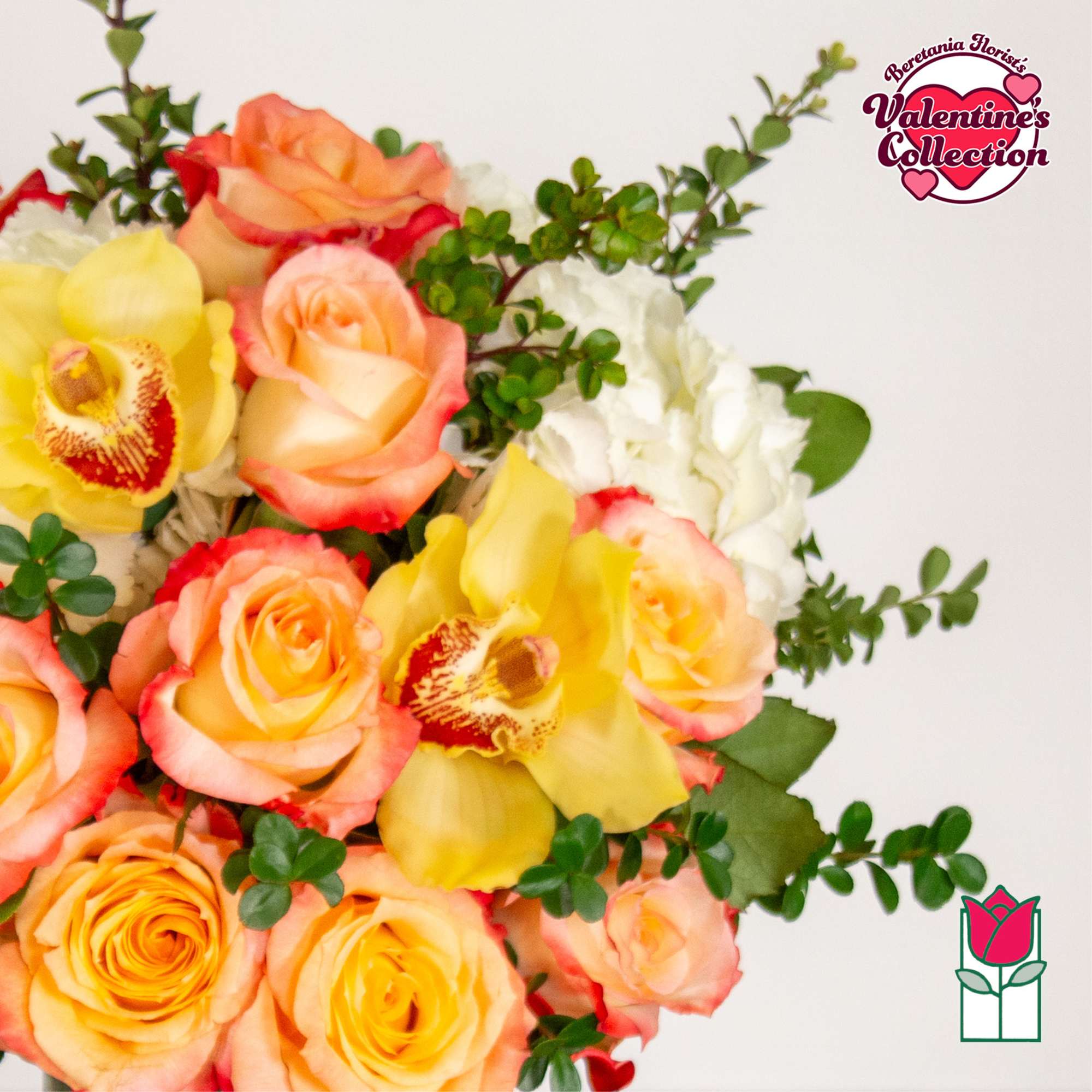 Elevate your space with the Beretania Florist Compact Bouquet, a charming floral