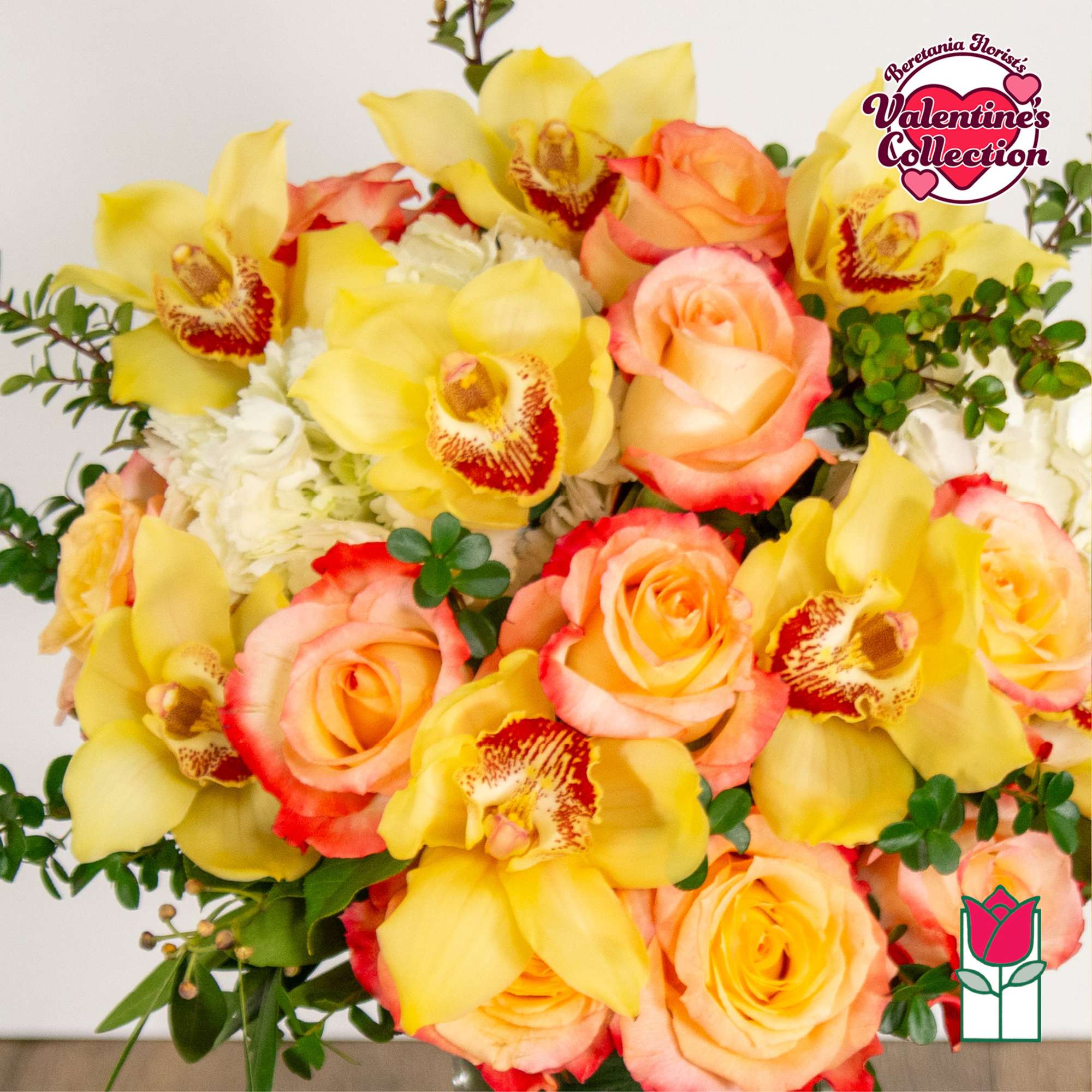 Elevate your space with the Beretania Florist Compact Bouquet, a charming floral