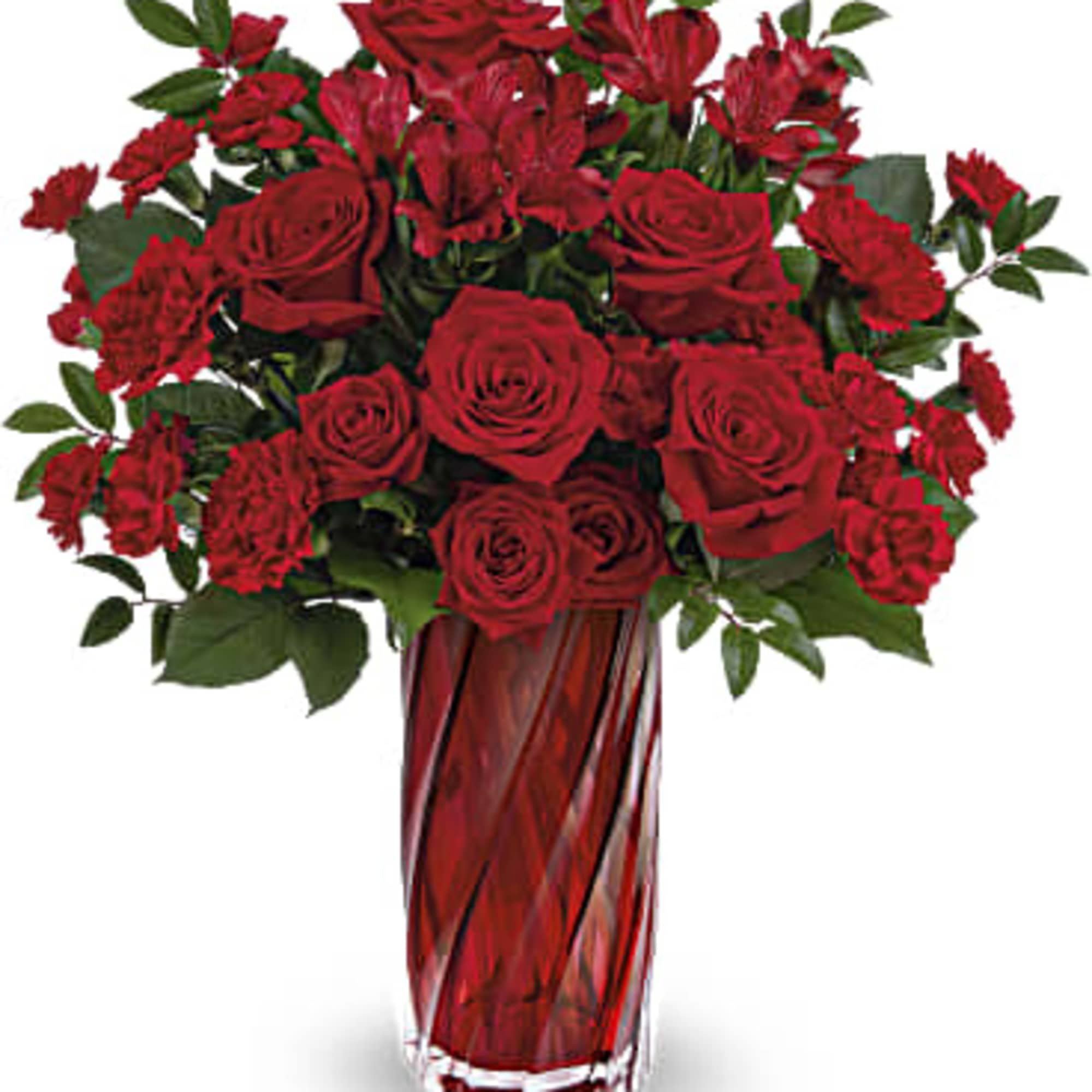 Say it like you mean it with this dramatic Valentine's Day bouquet