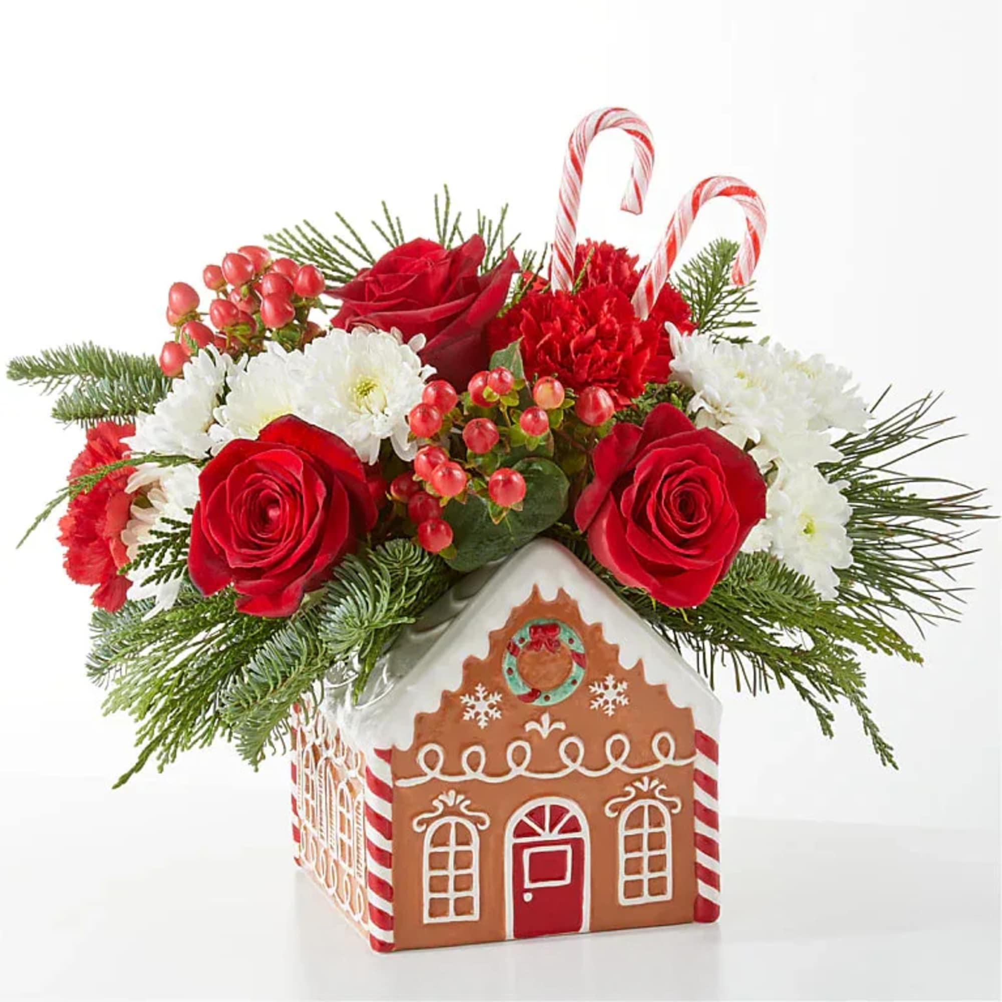 Share warmth and love with the Gingerbread Bakery Bouquet, a delectable blend