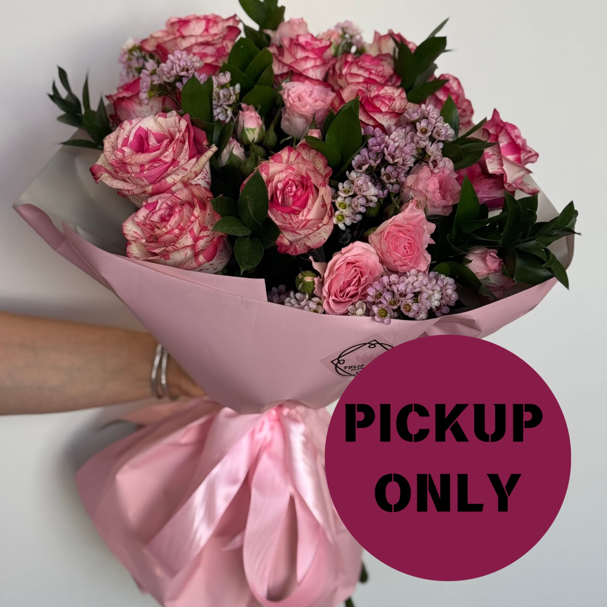 The Sweet Charm Bouquet is a simple yet elegant medium-sized arrangement, perfect