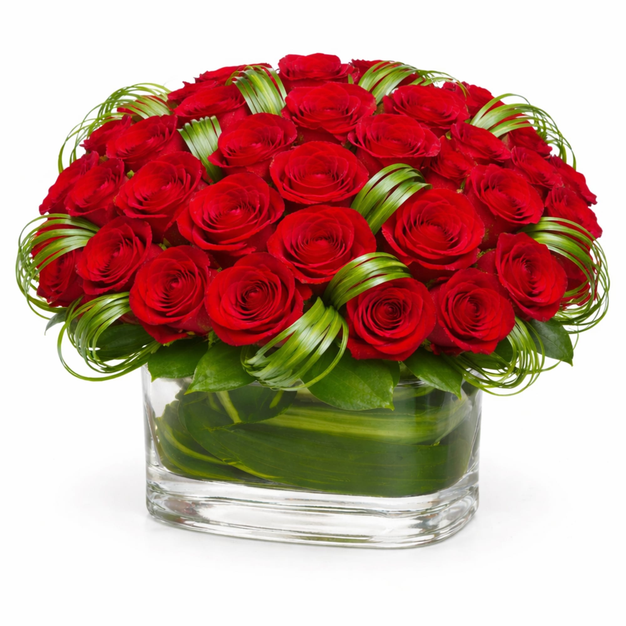 This simple yet stunning rose arrangement can be done in all different