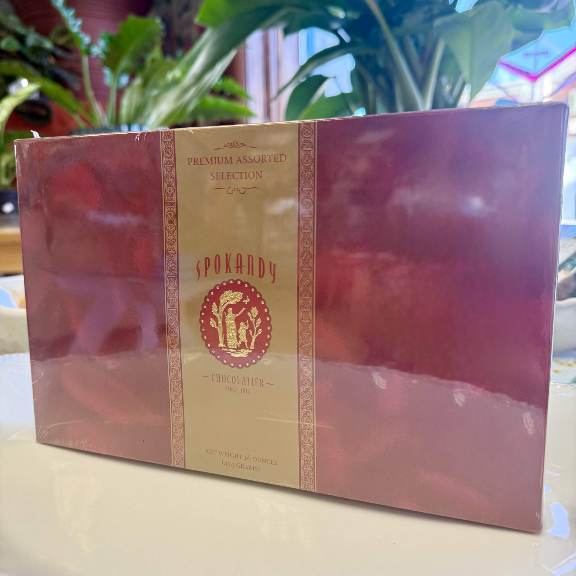 Add a sweet treat to your floral arrangement. These chocolates are sure