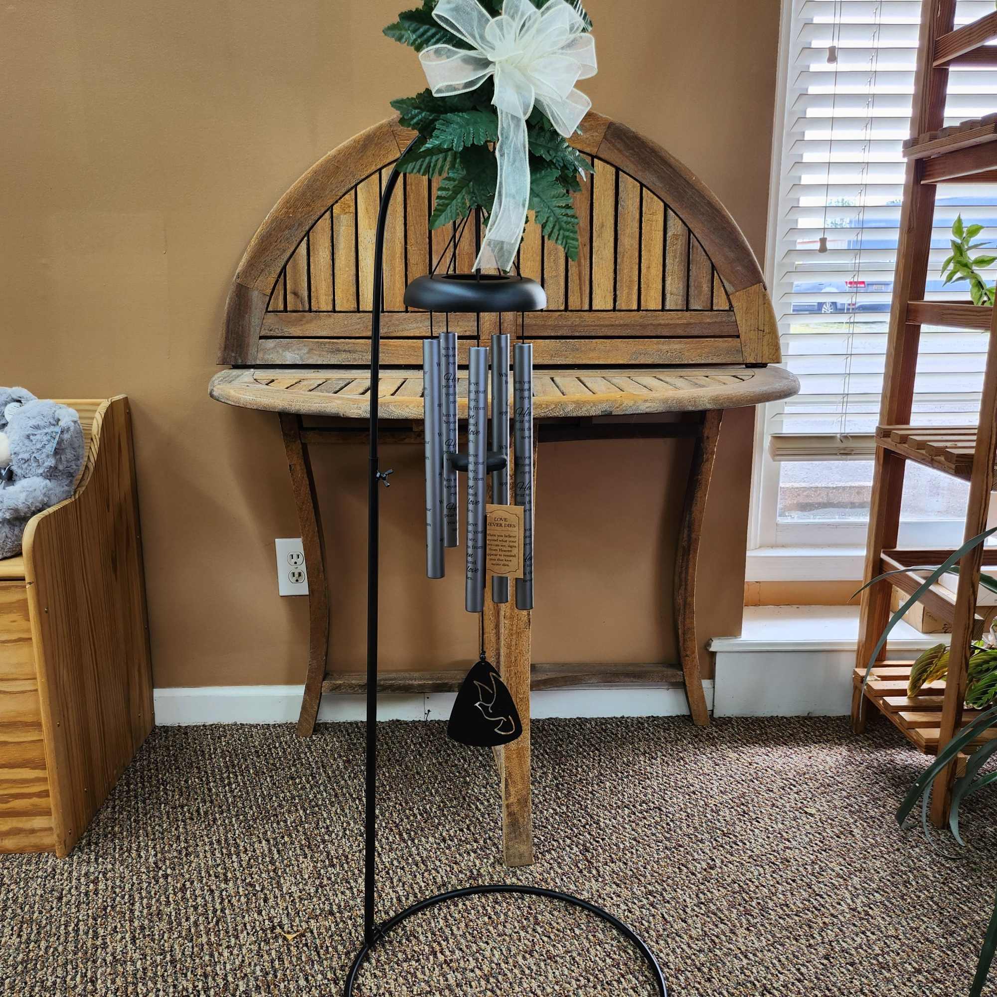 30" Wind Chime On Stand