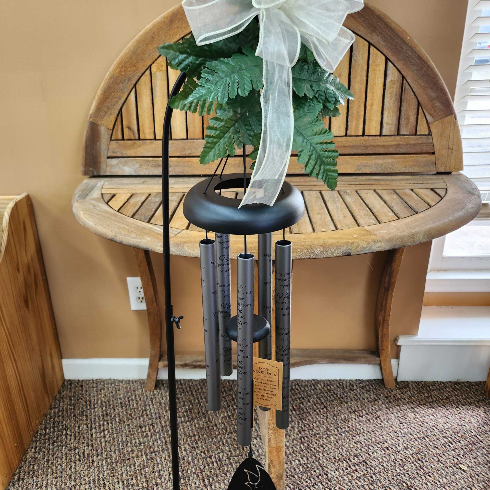 30" Wind Chime On Stand