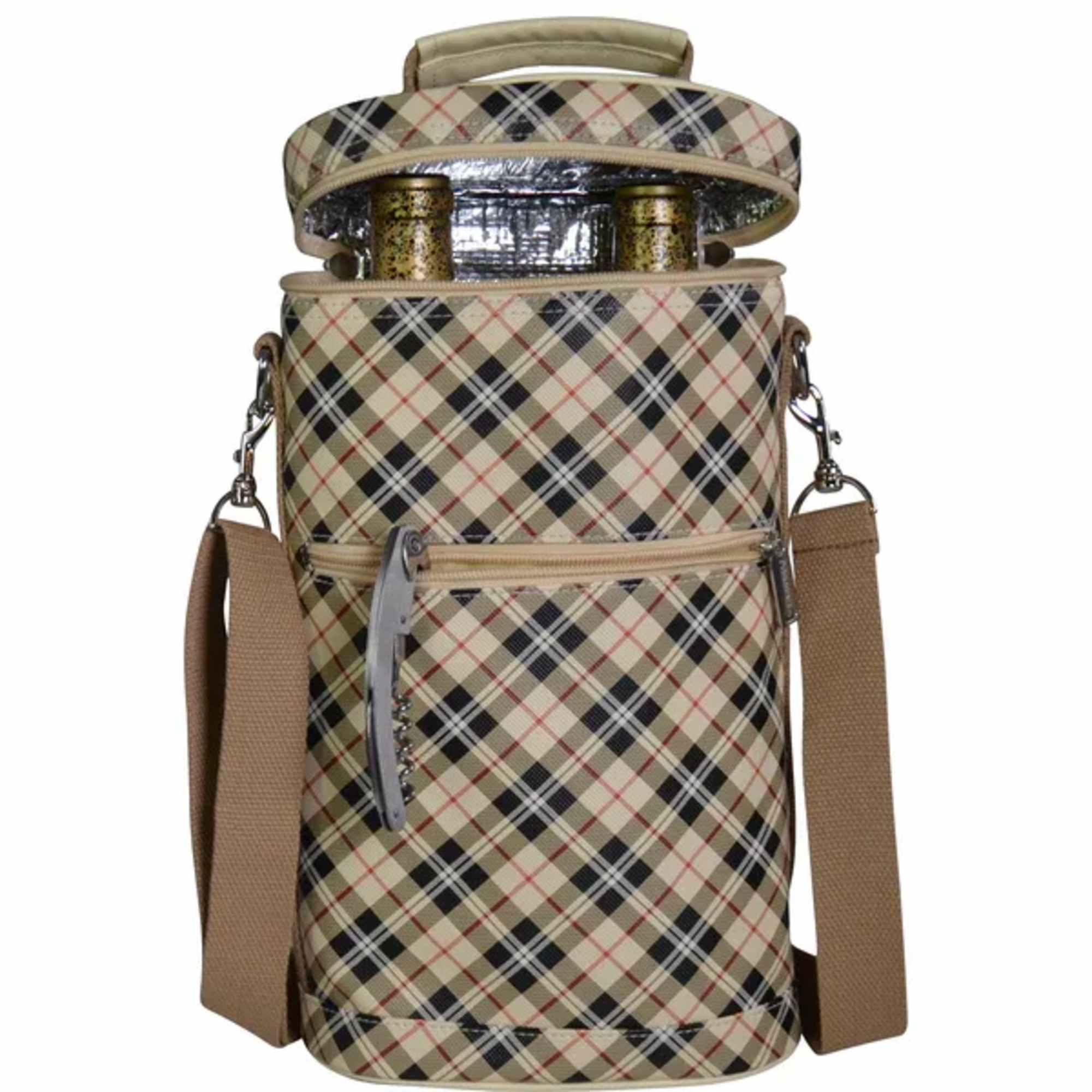 The Brandy wine bottle carrier is an excellent gift for the wine