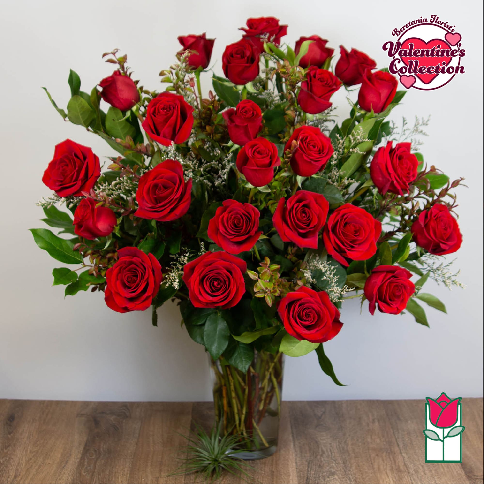 1.5 Dozen Premium Long Stem Red Roses

The Beretania Florist one and a