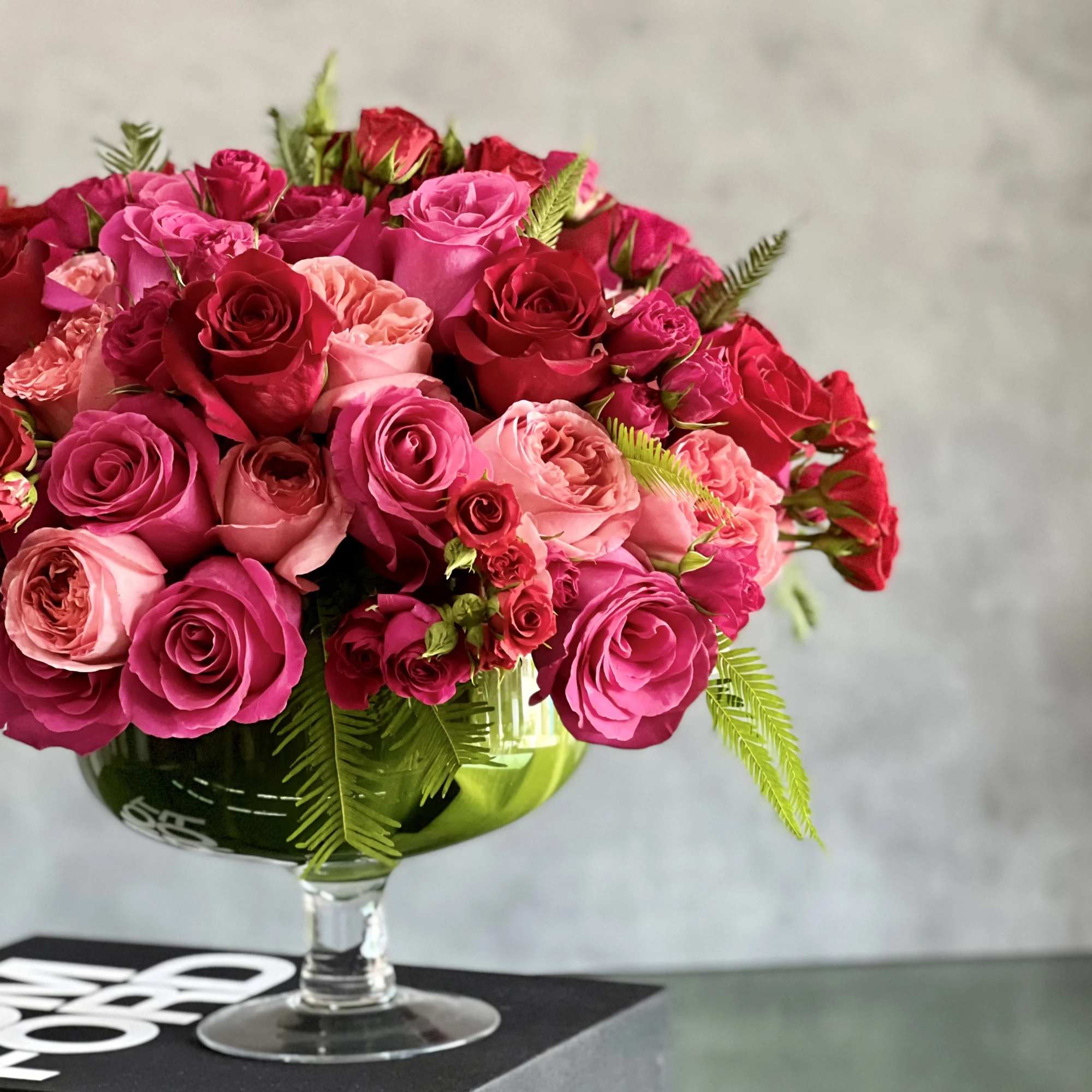 Love, Love, Love! Send your sentiments in a spectacular way with this