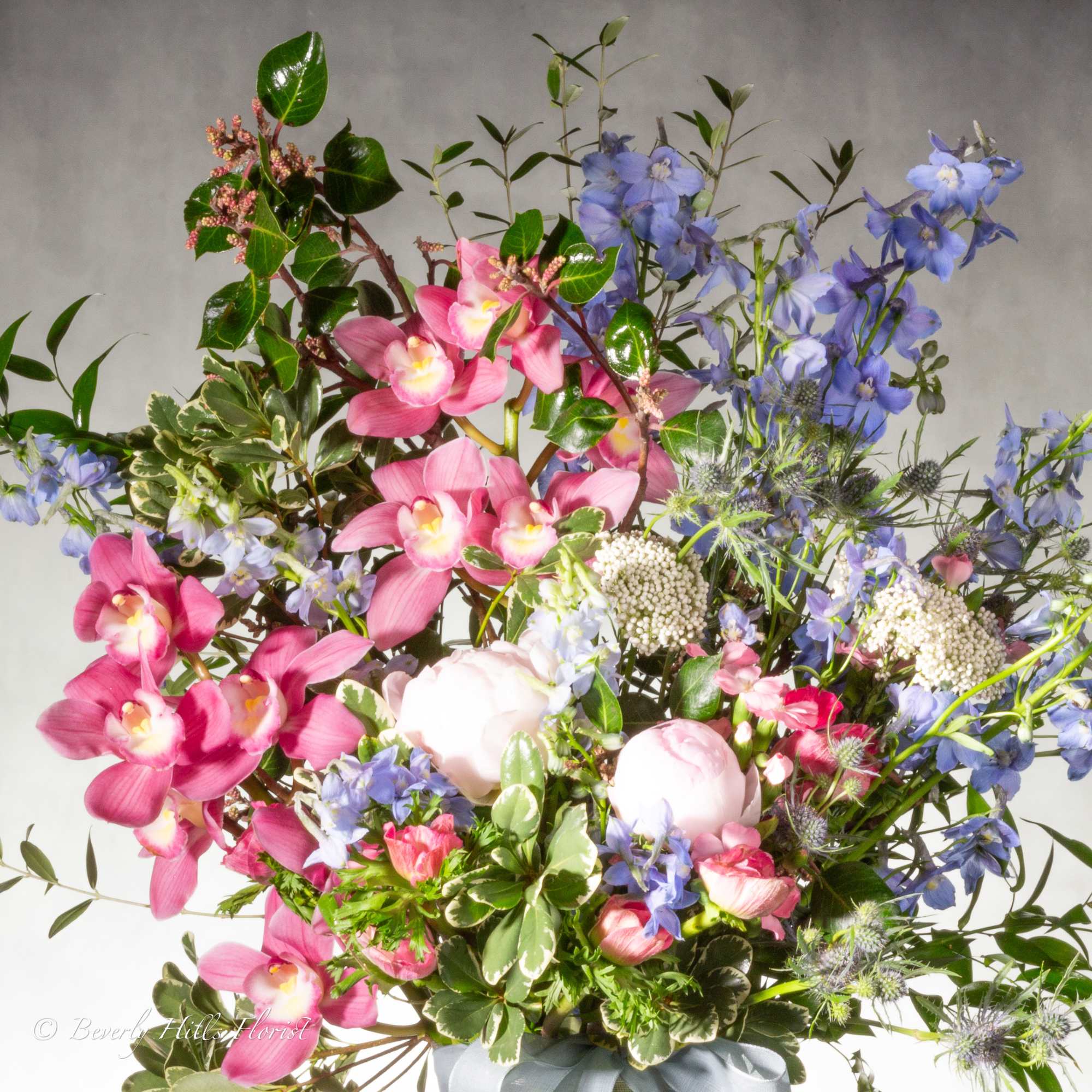 Beverly Hills Florist presents the "Grand Look" in floral artistry with this