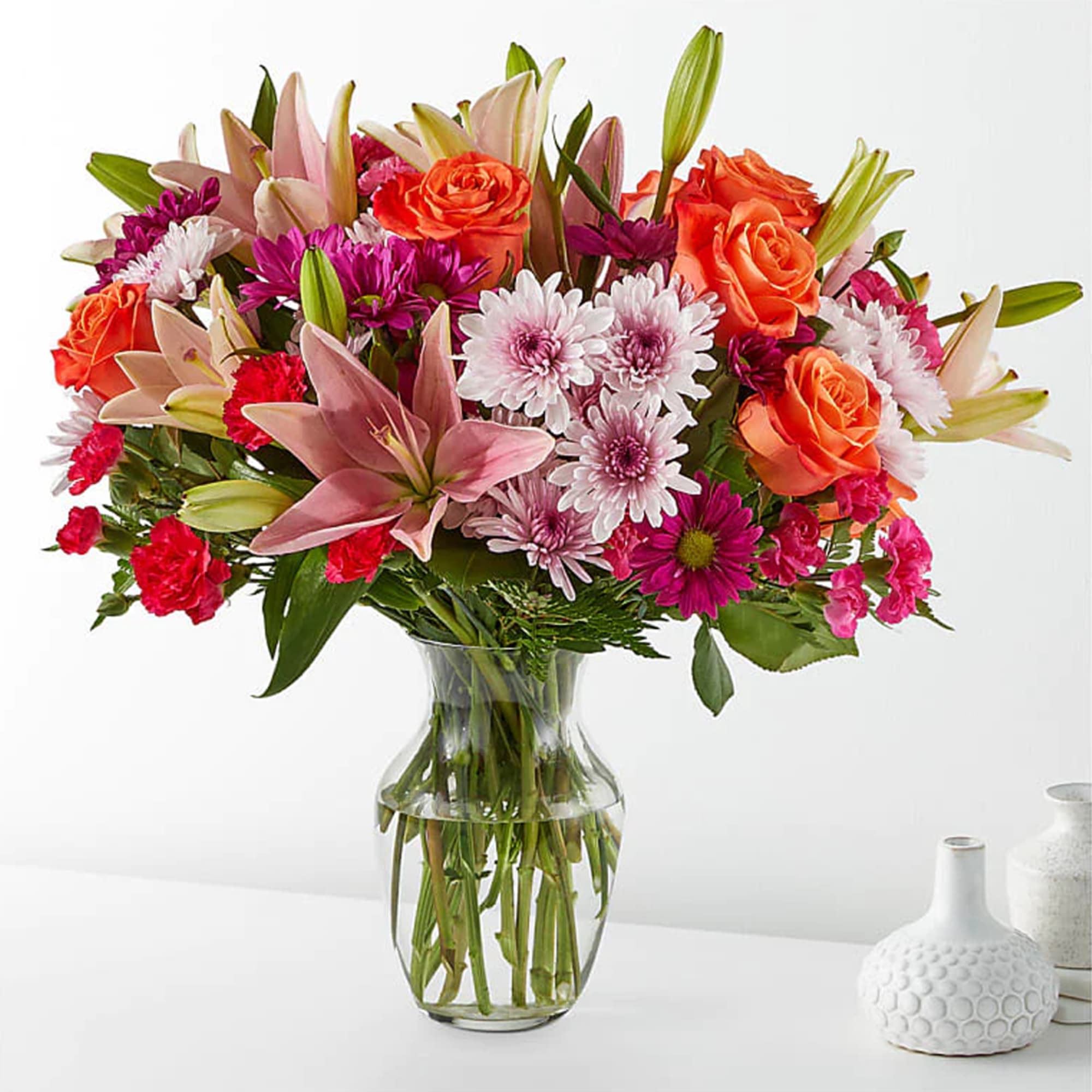 The Light of My Life Bouquet blossoms with brilliant color and a