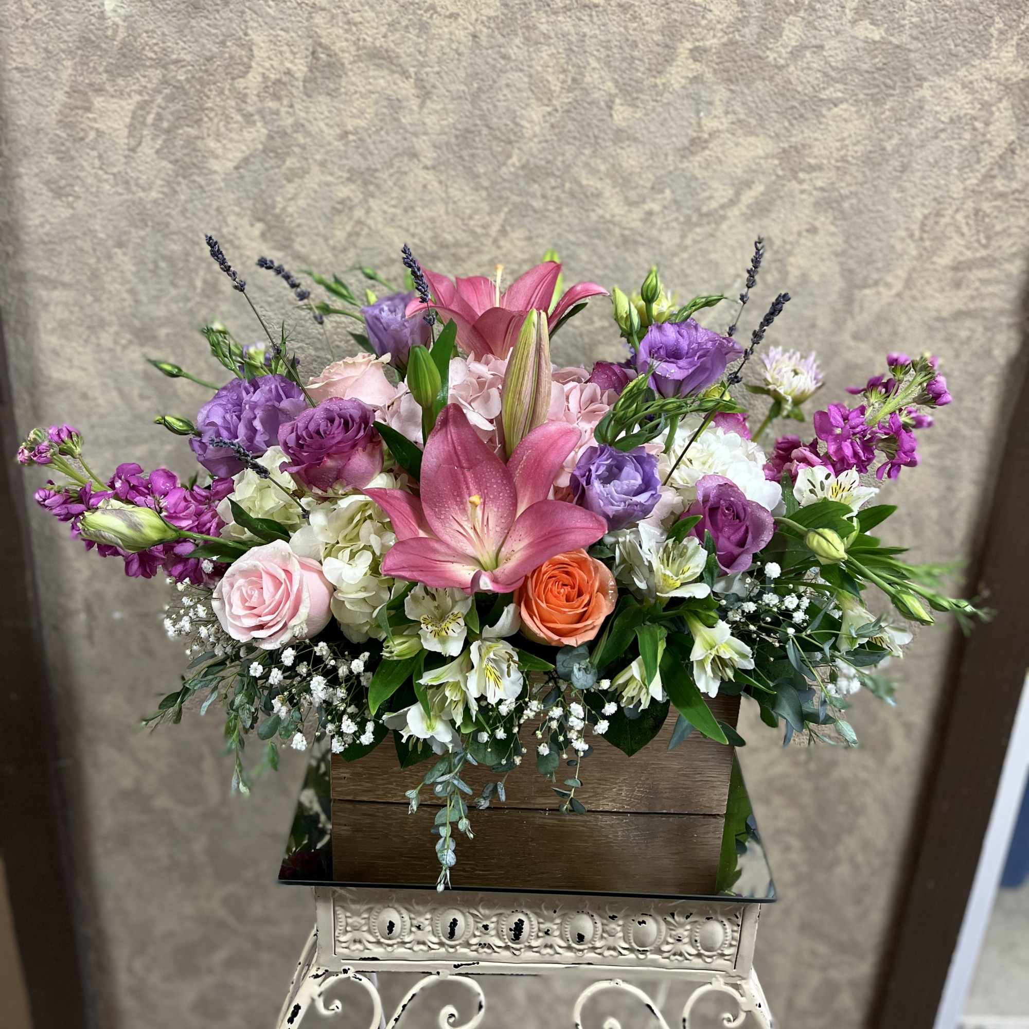 A sweet arrangement to celebrate someone with or a dinner party event.
Recipe: