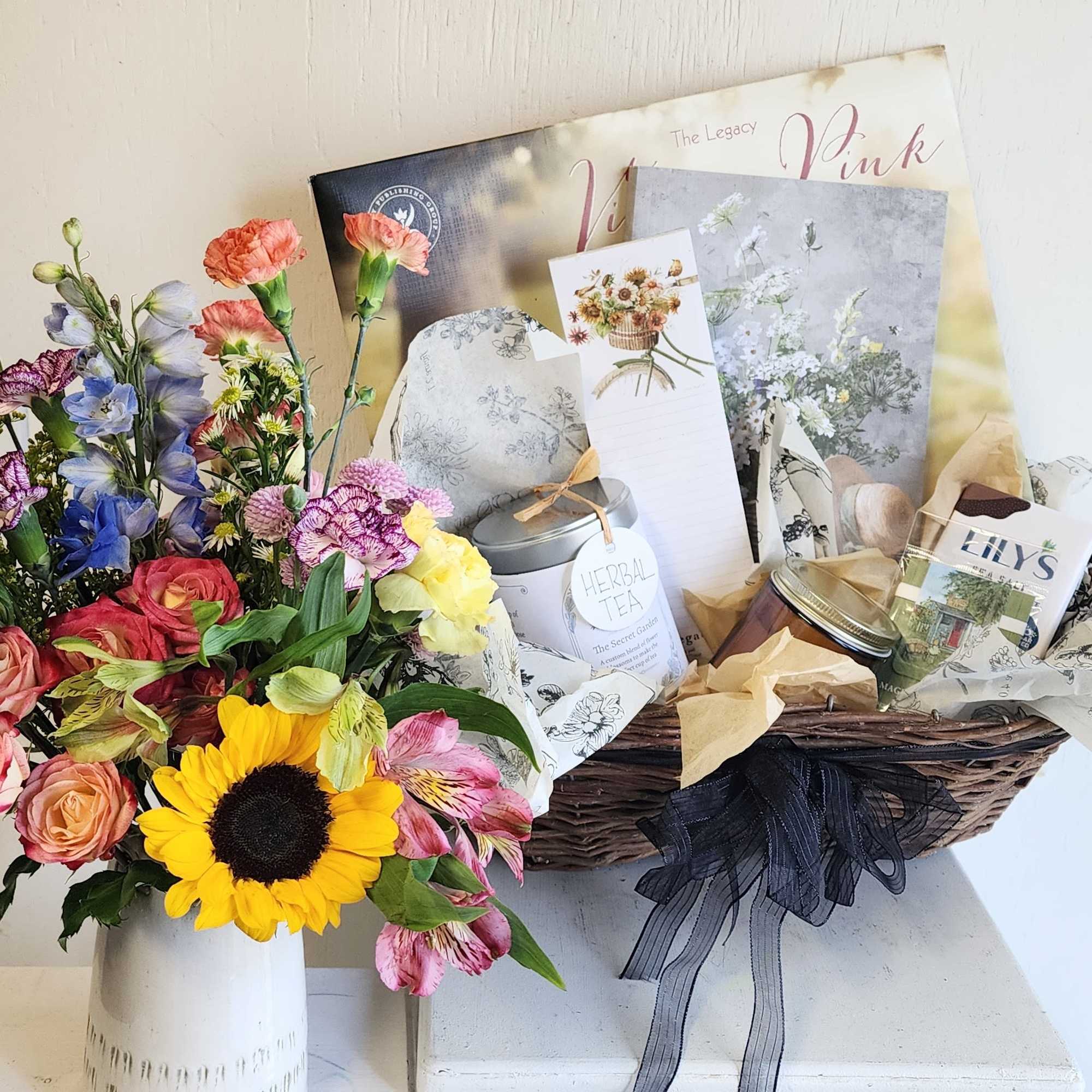 Buy yourself or your friend a basket! Any size, anything inside! We