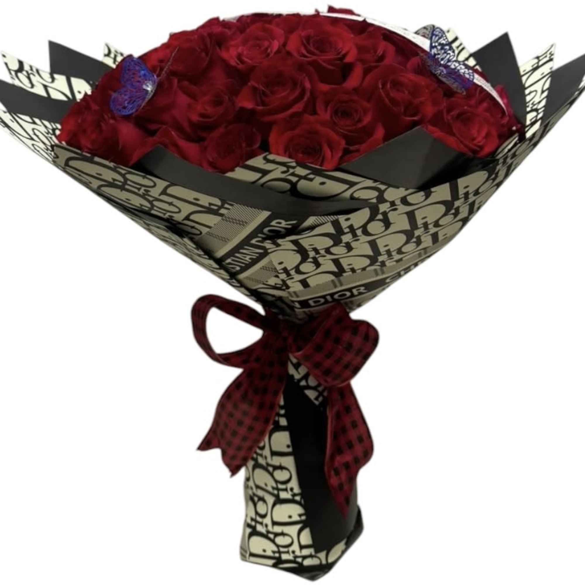 The elegant bouquet  with 75 roses perfect for any occasion. We