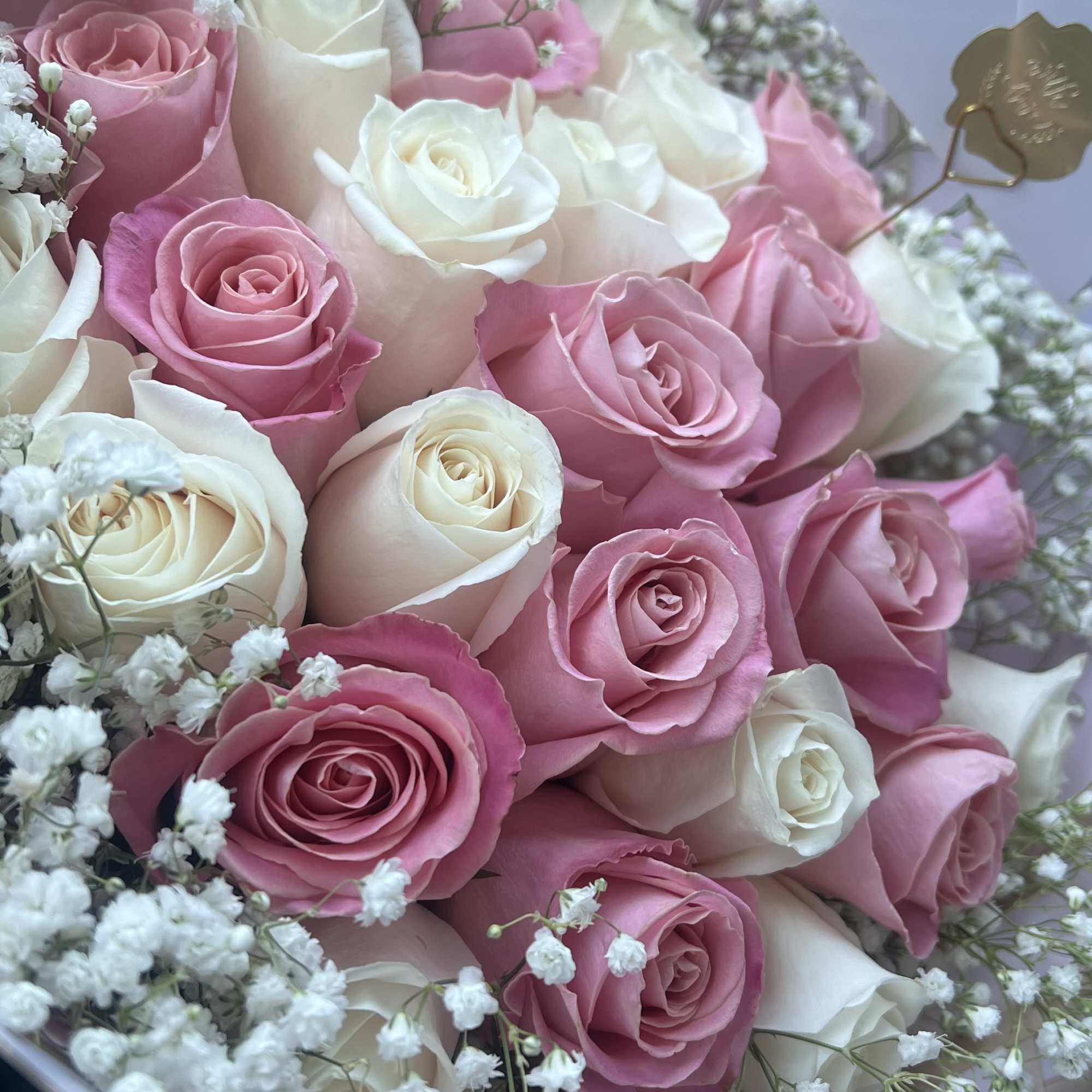Buyer will receive 25 roses in total. 