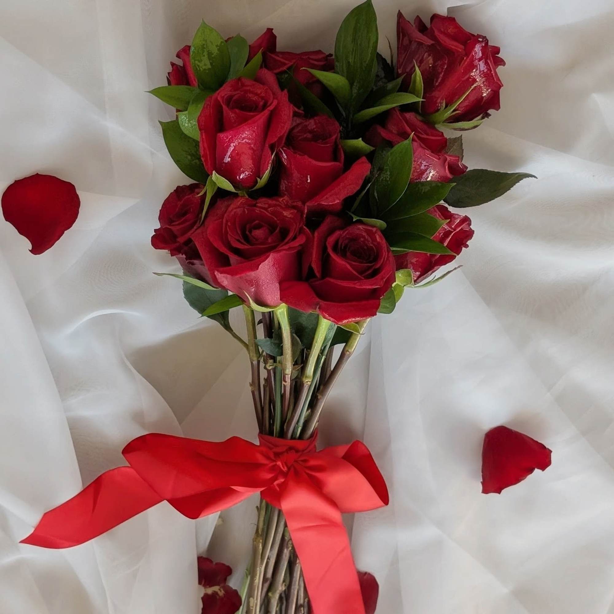 The perfect mix of classic and modern. One dozen romantic long stemmed