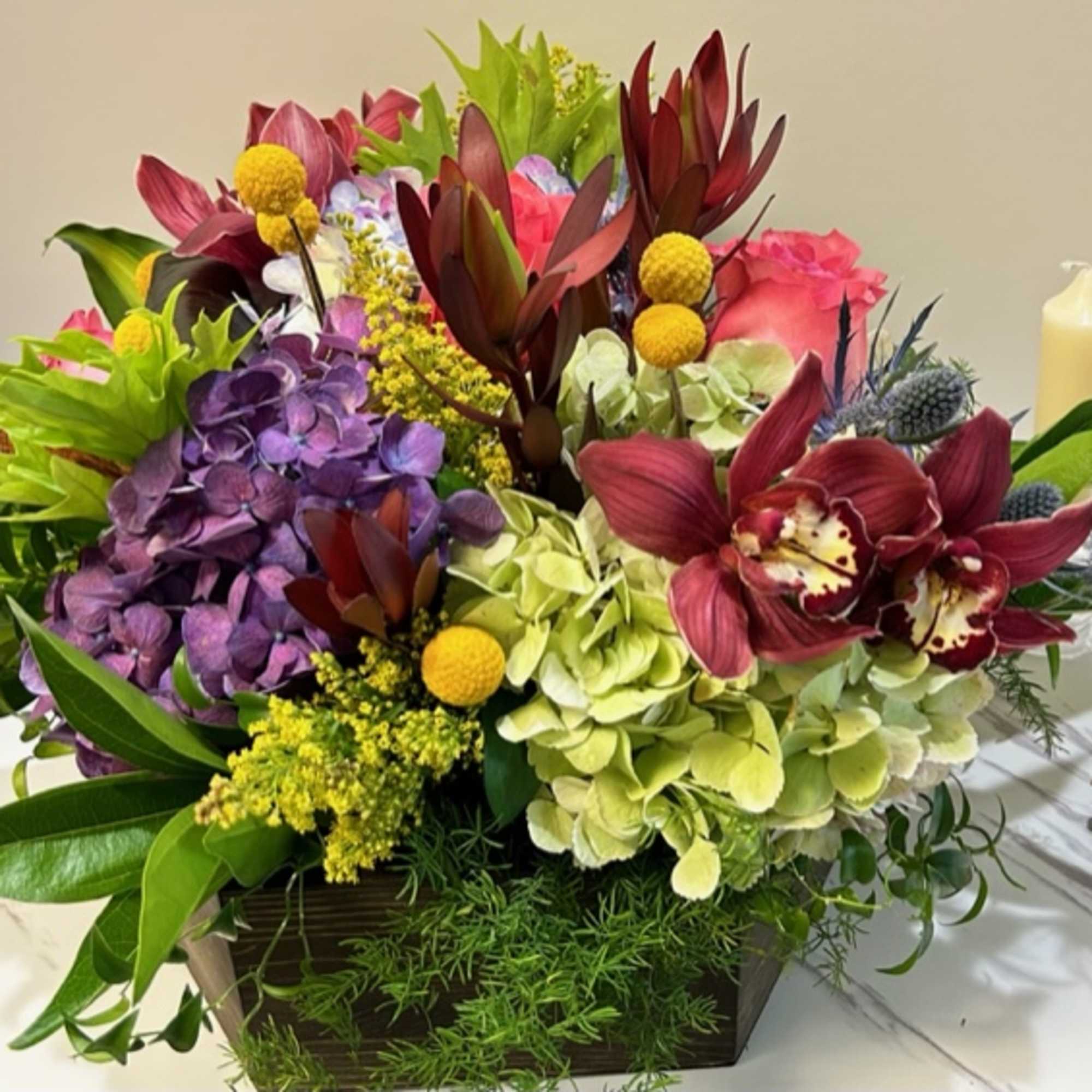 Celebrate with this Delightful large box, showcasing a Beautiful mix of various