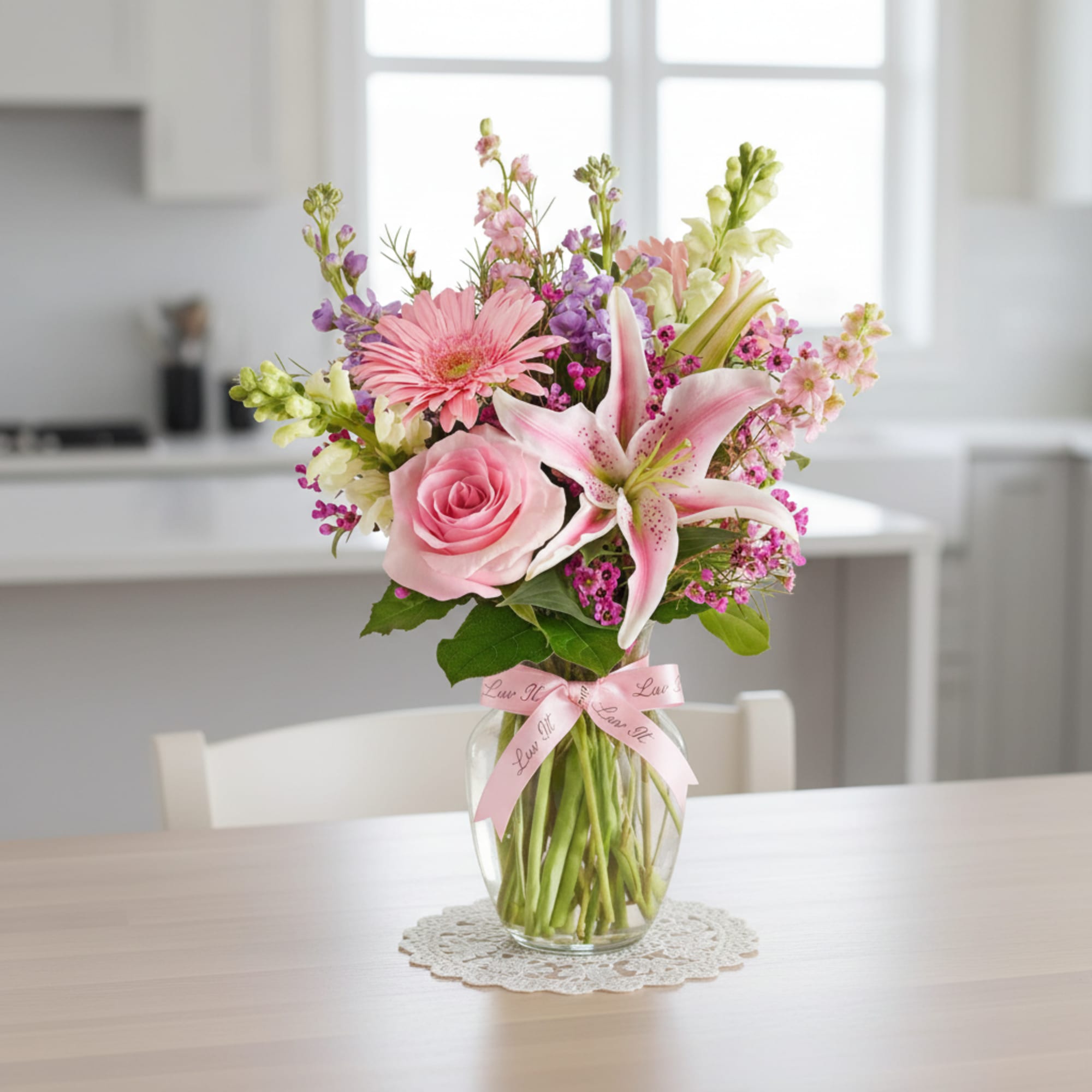 
 Always on my mind bouquet-When it comes to letting someone know