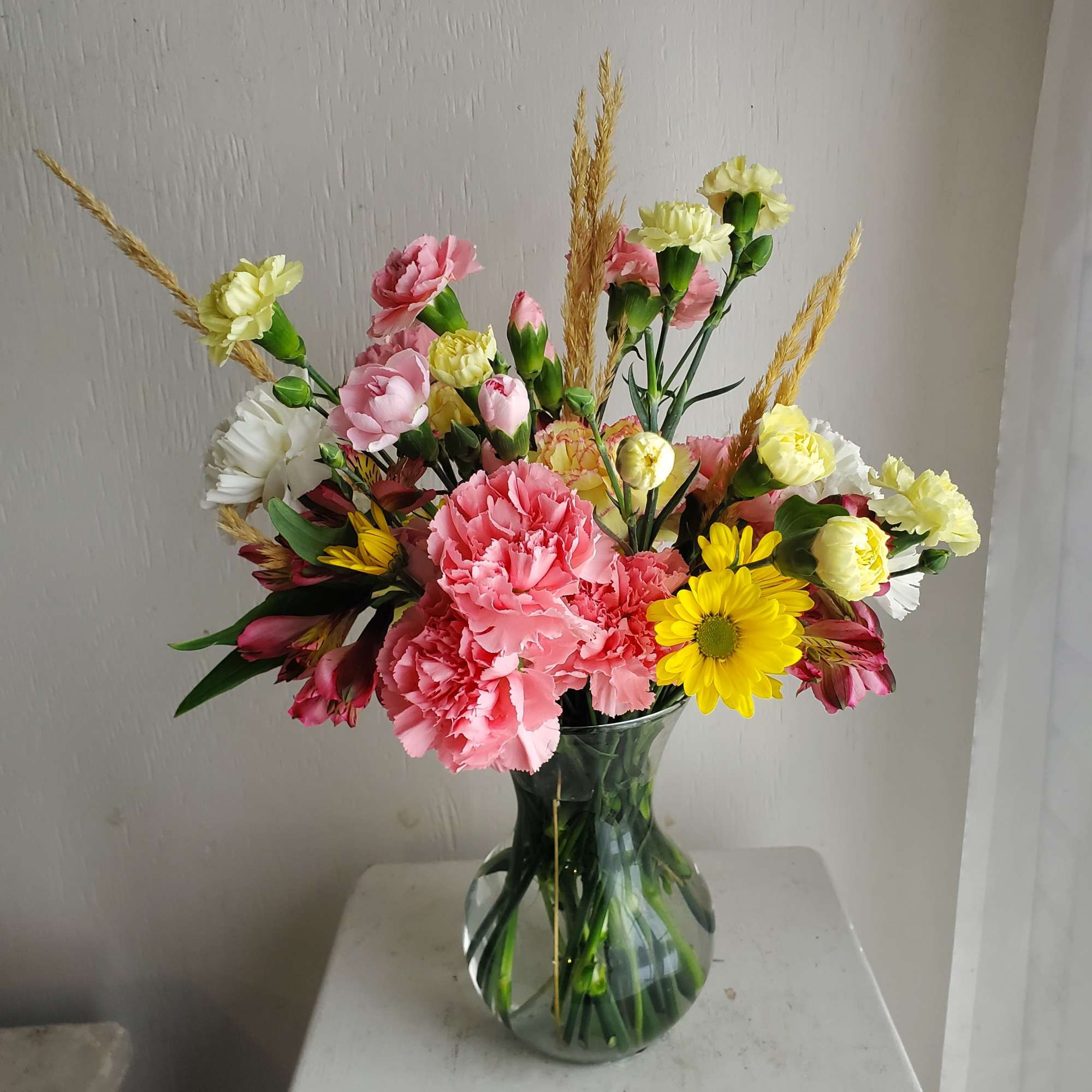 We are a custom design studio florist in a small town. Every