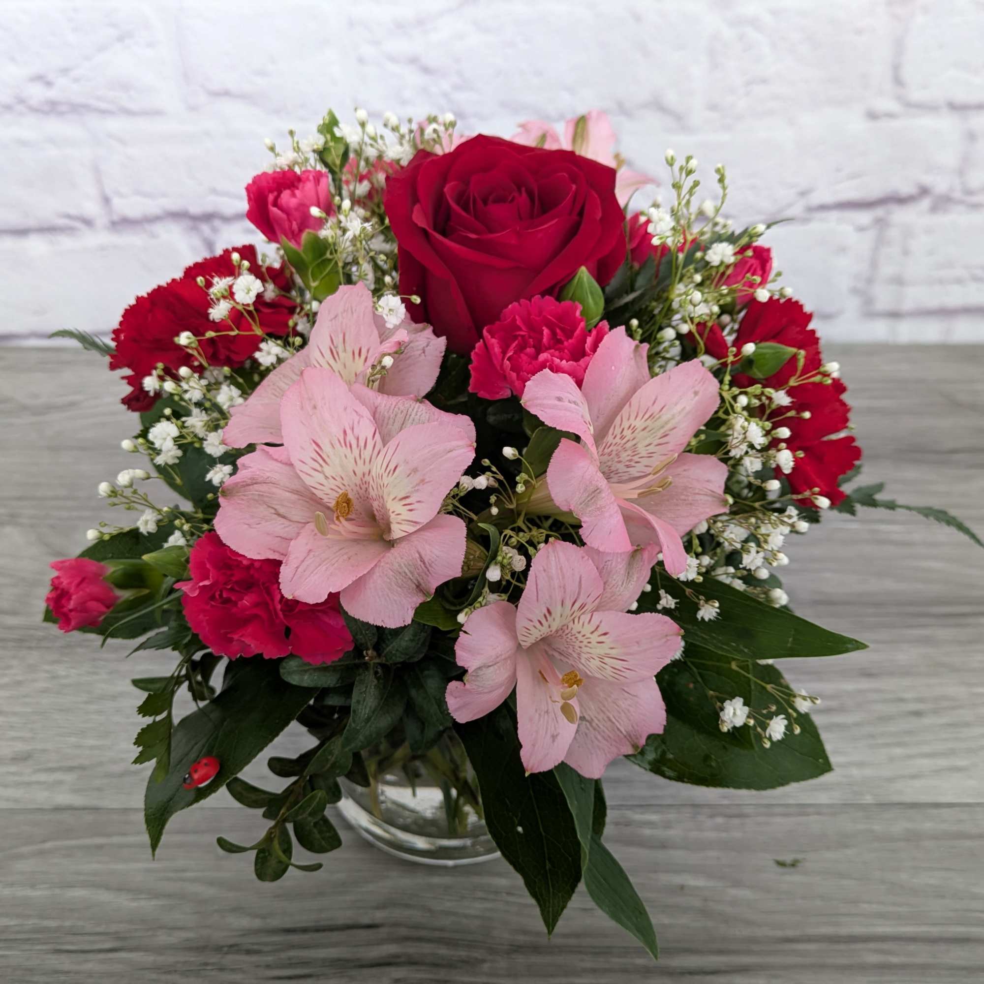 Lil Sweet Thang is A Ladybug Floral exclusive bouquet. This lil bouquet