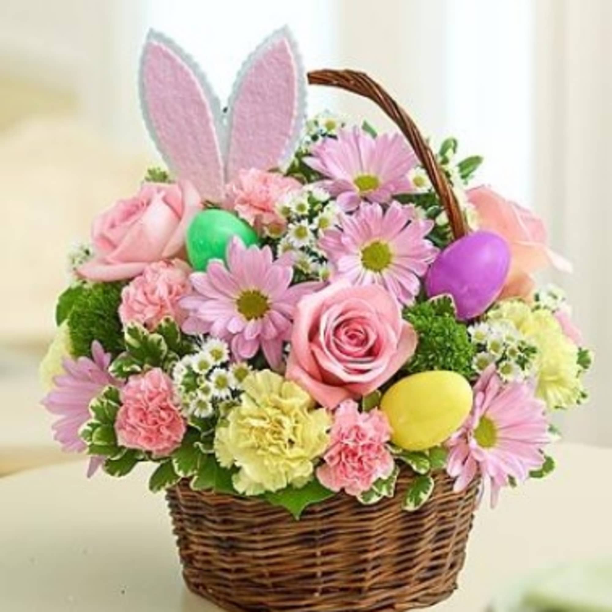 Send Easter smiles by the basketful! We have taken the prettiest blooms