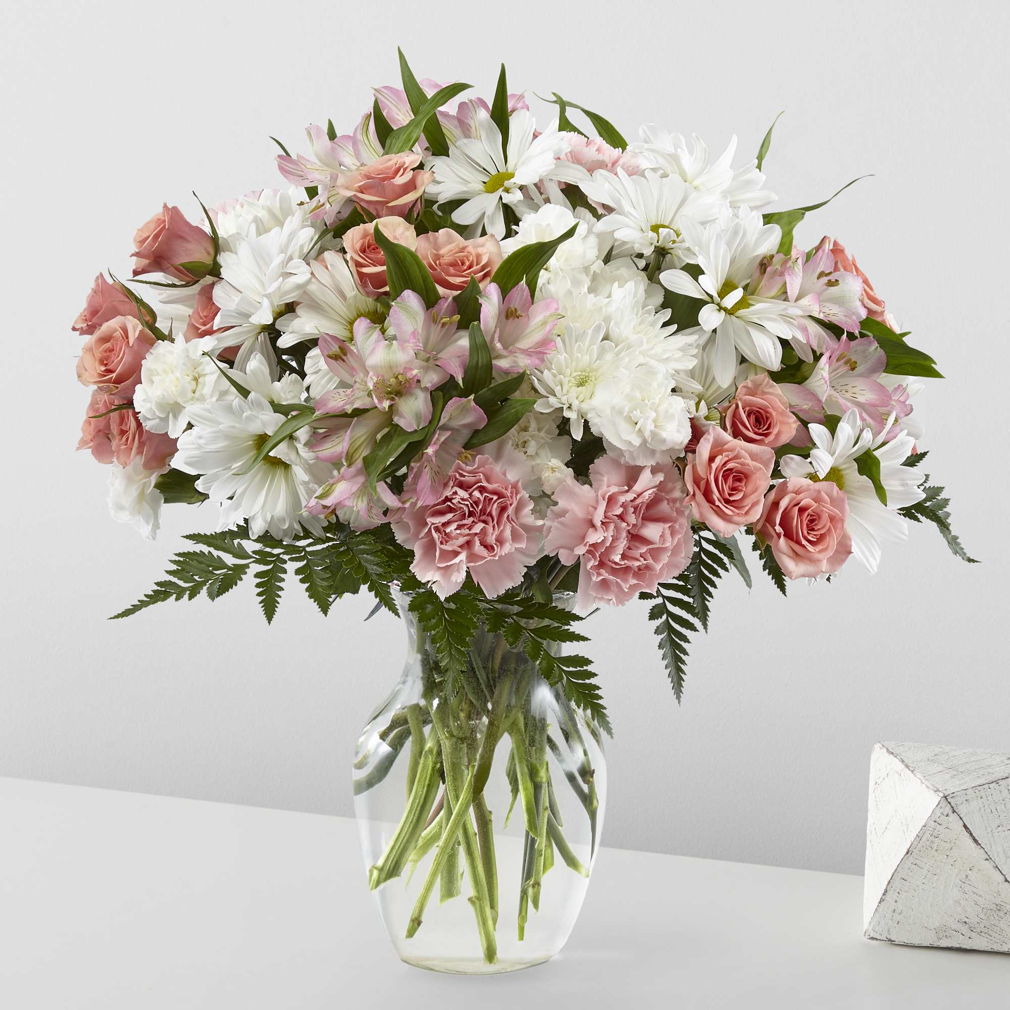 It's just, a little blush! Whoever you're sending this bouquet to, your