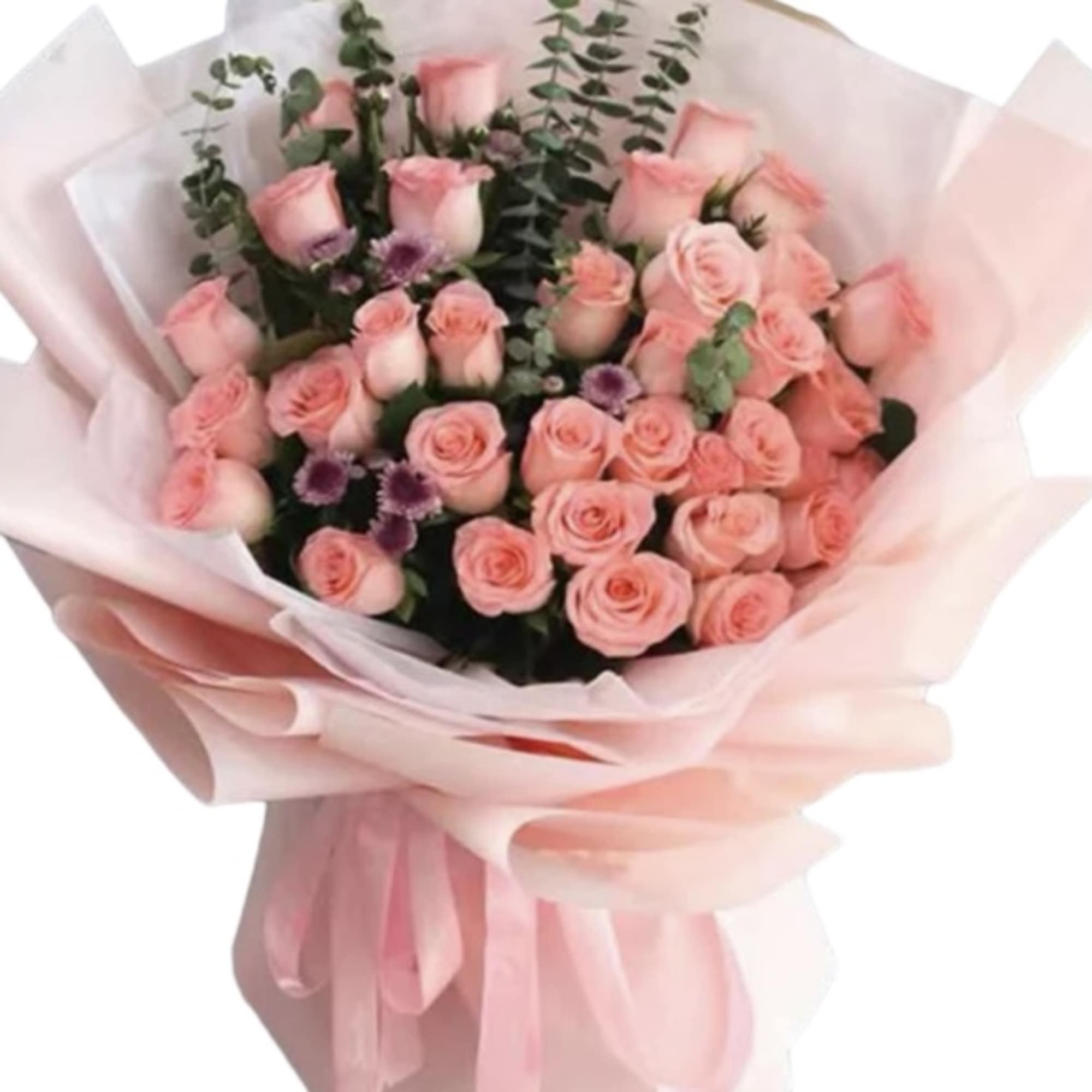 Hermosos ramos envueltos con nuestro