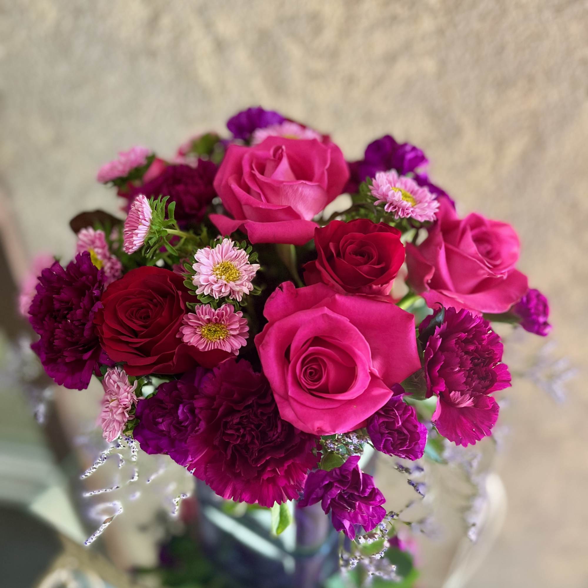 Our top-seller is filled with romantic colors including hot and light pink