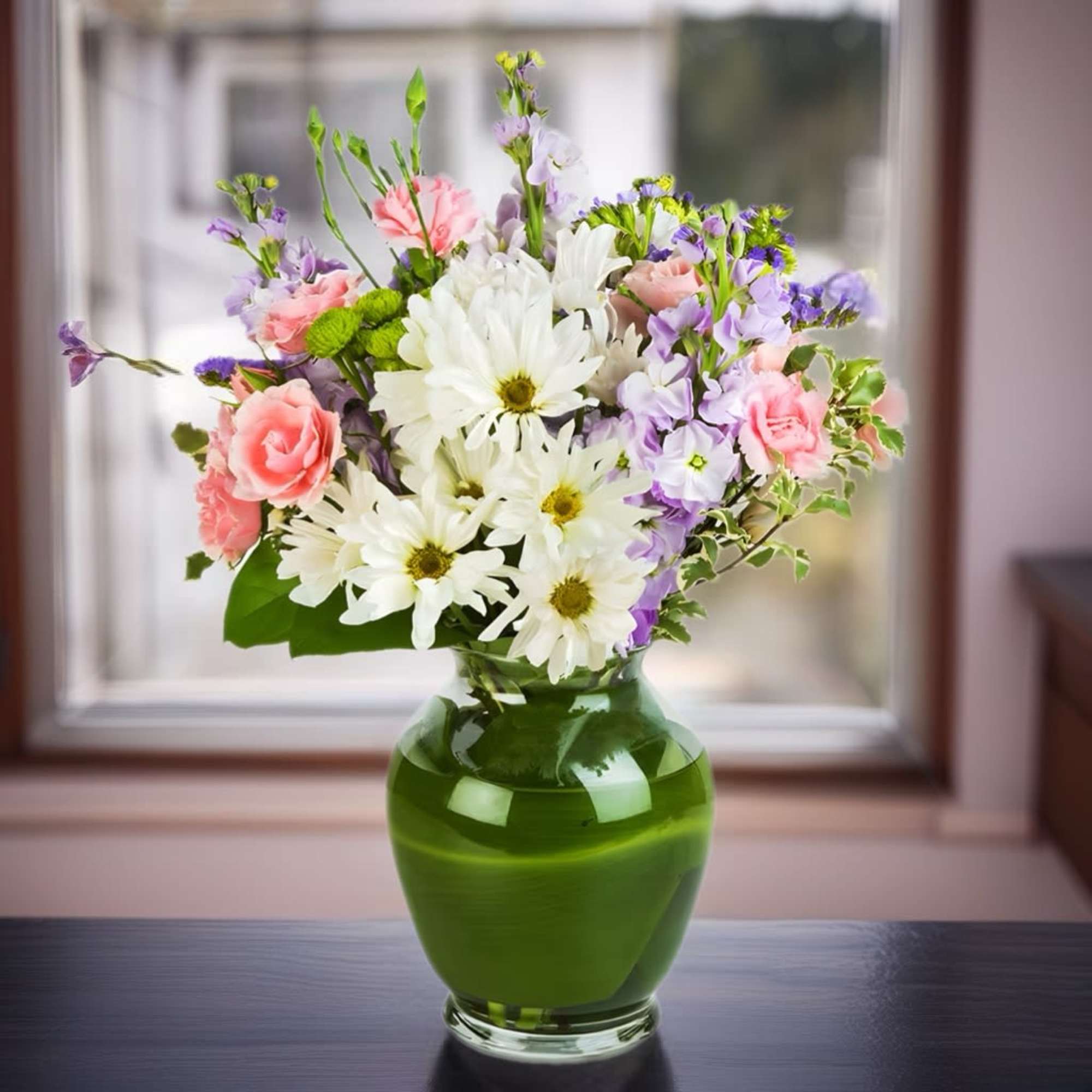 This spring bouquet is the perfect gift to freshen up any home