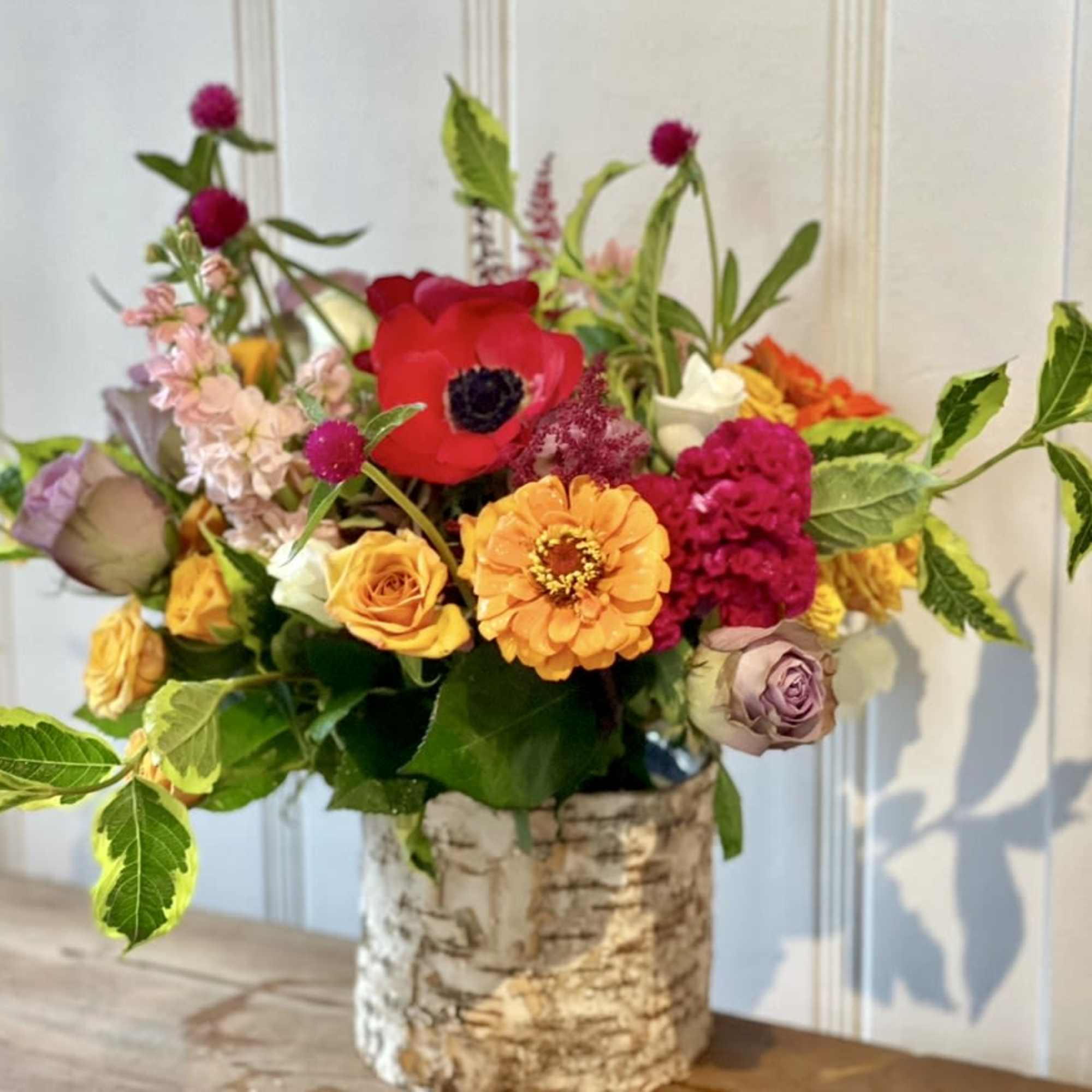 A fresh colorful design filled with those awesome flowers you can find